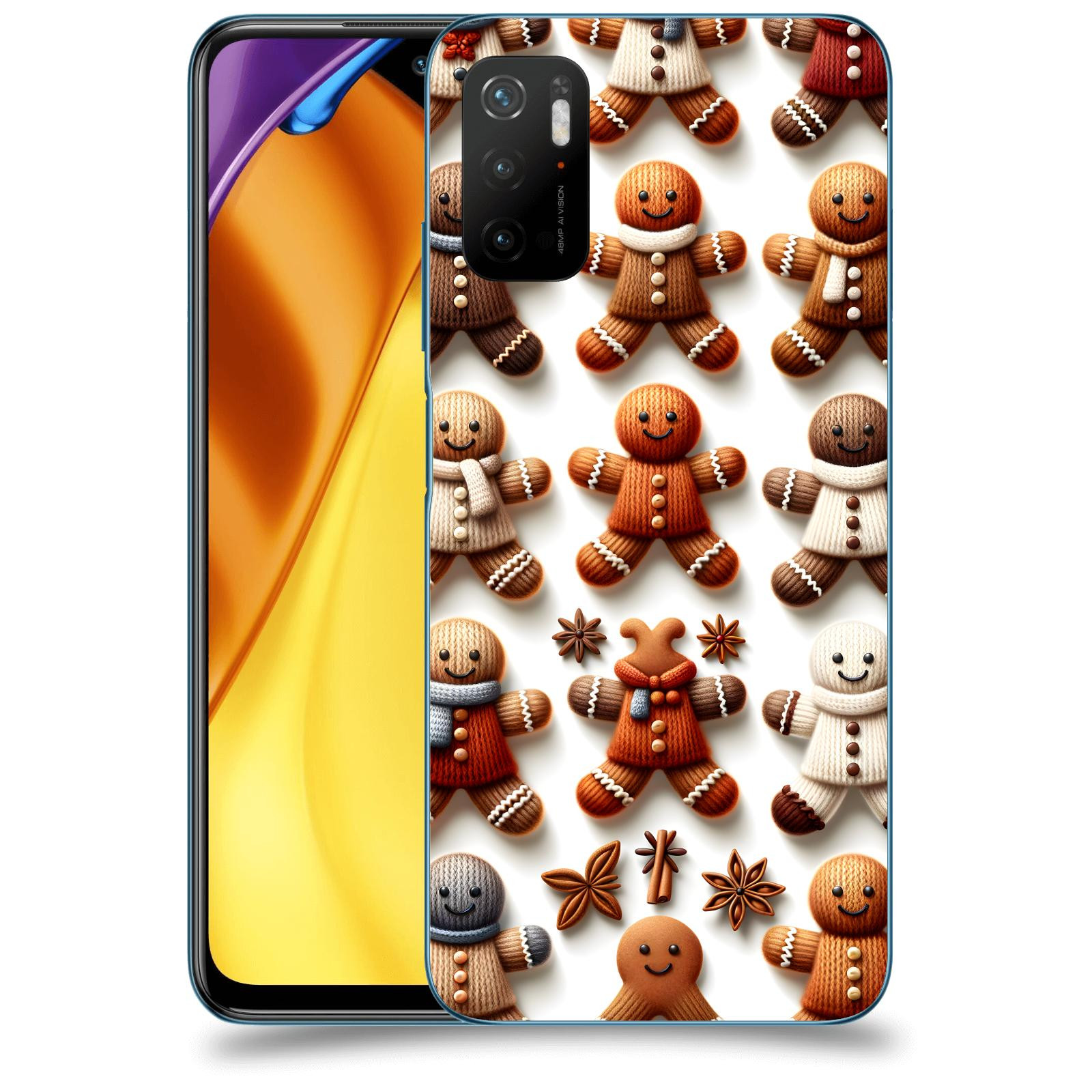 ACOVER Kryt na mobil Xiaomi Poco M3 Pro 5G - Perníčky 2