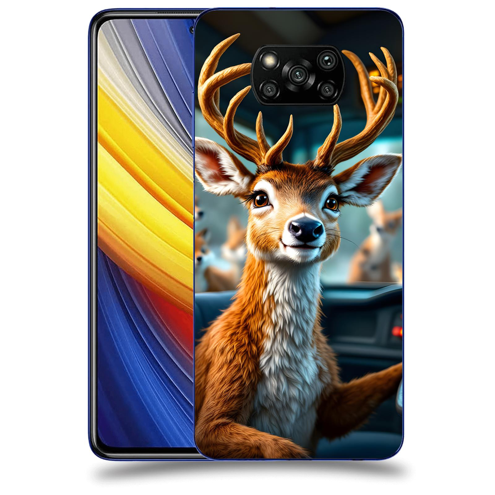 ACOVER Kryt na mobil Xiaomi Poco X3 Pro - Jelen