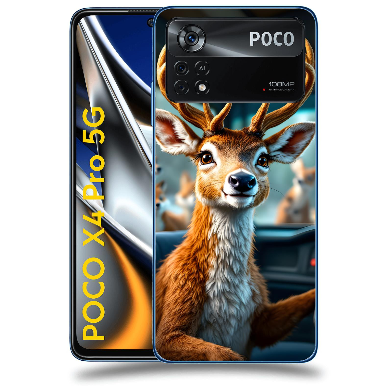 ACOVER Kryt na mobil Xiaomi Poco X4 Pro 5G - Jelen