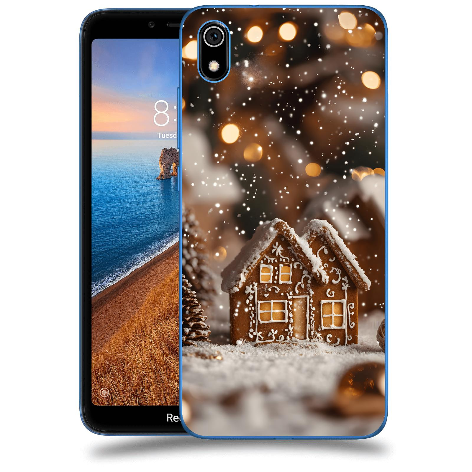 ACOVER Kryt na mobil Xiaomi Redmi 7A - Perníková chaloupka