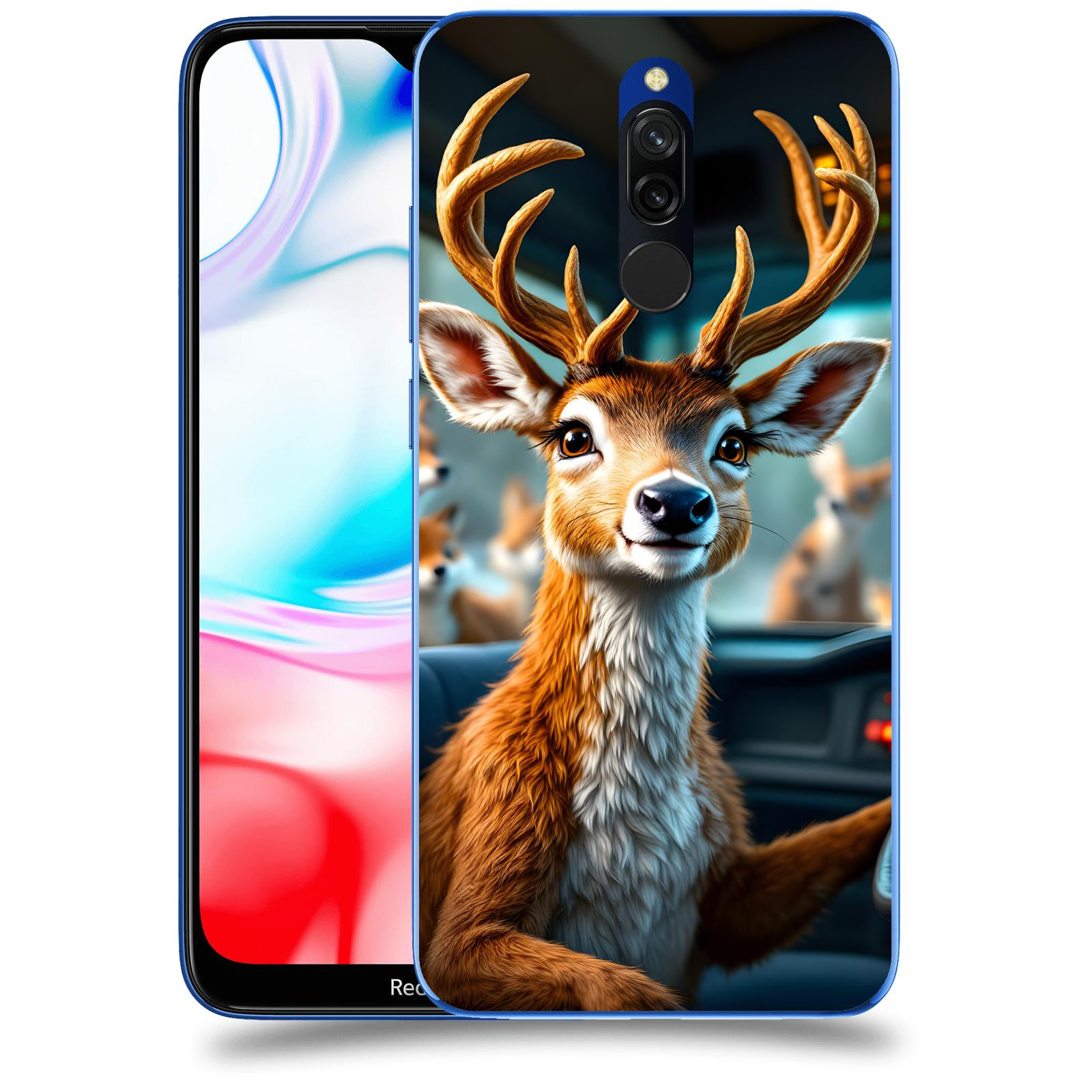 ACOVER Kryt na mobil Xiaomi Redmi 8 - Jelen
