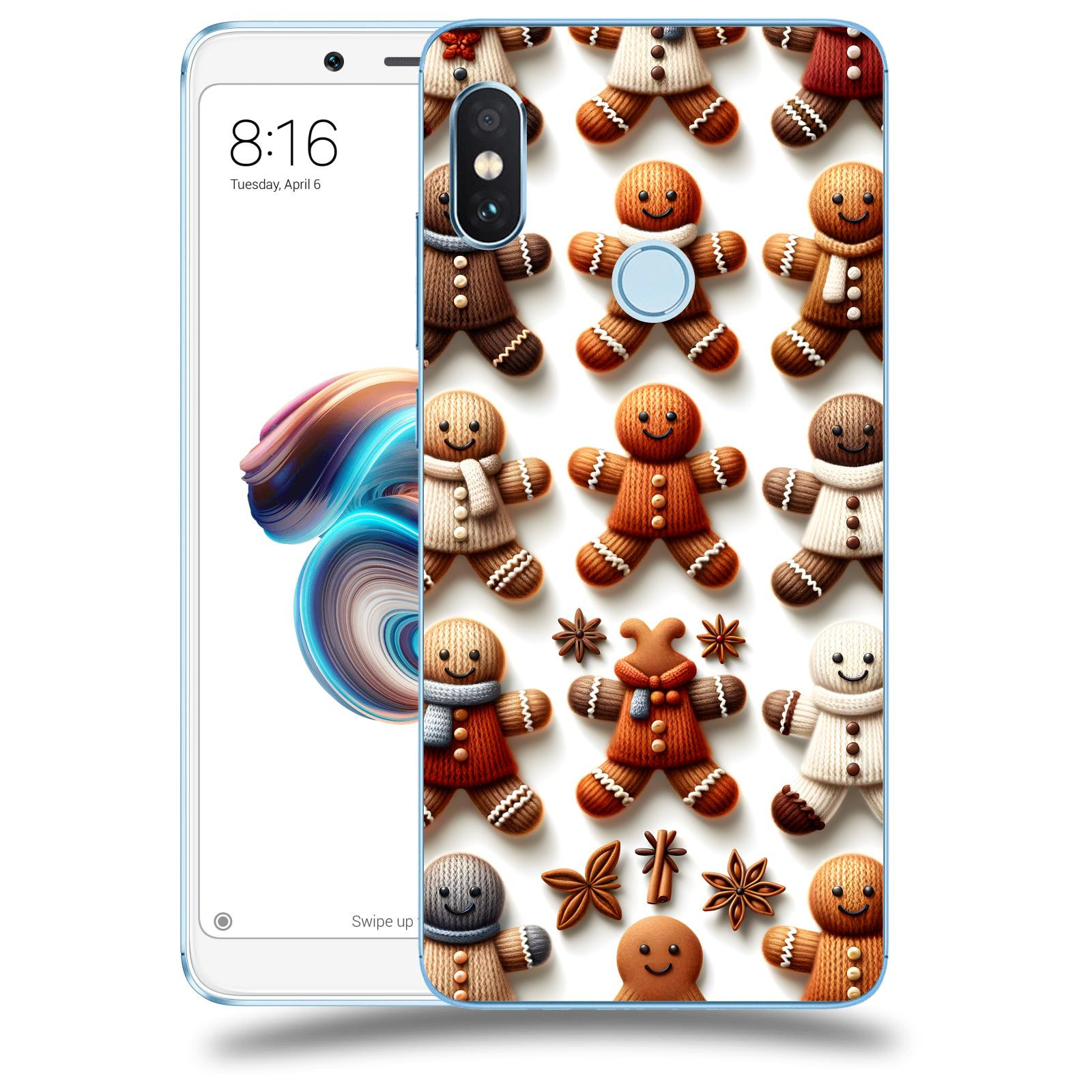 ACOVER Kryt na mobil Xiaomi Redmi Note 5 Global - Perníčky 2