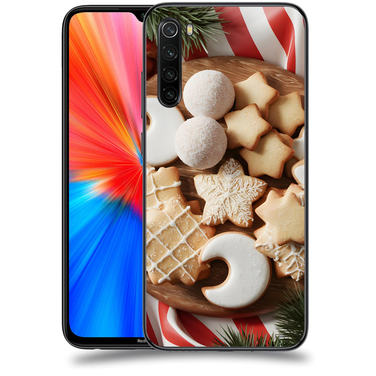 ACOVER Kryt na mobil Xiaomi Redmi Note 8 - Vánoční cukroví 2