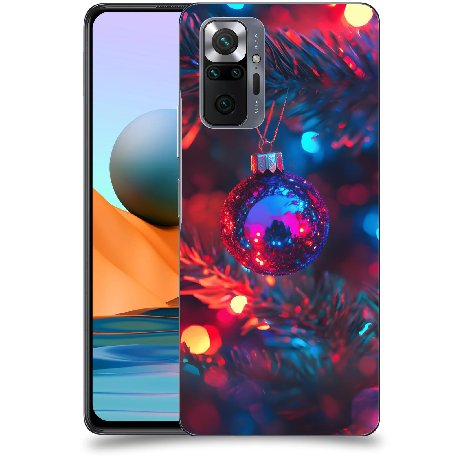 ACOVER Kryt na mobil Xiaomi Redmi Note 10 Pro - Vánoční ozdoba