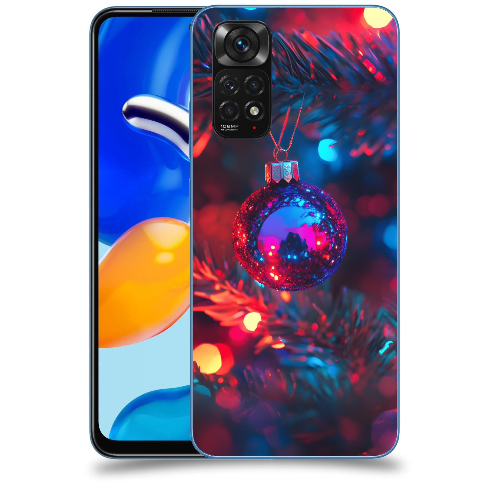 ACOVER Kryt na mobil Xiaomi Redmi Note 11S - Vánoční ozdoba