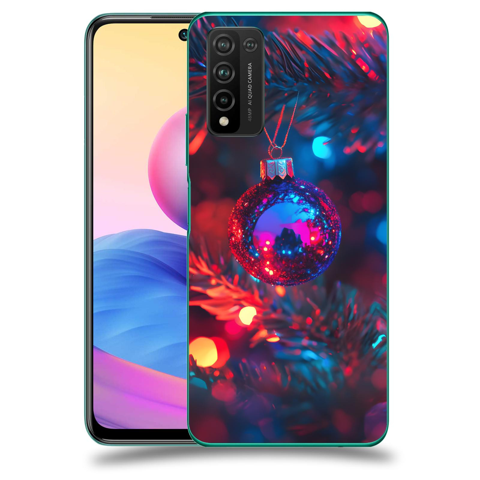 ACOVER Kryt na mobil Honor 10X Lite - Vánoční ozdoba