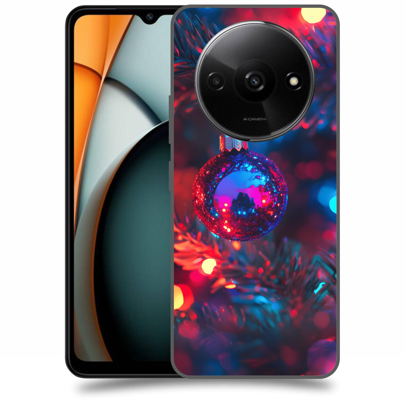 ACOVER Kryt na mobil Xiaomi Redmi A3 - Vánoční ozdoba