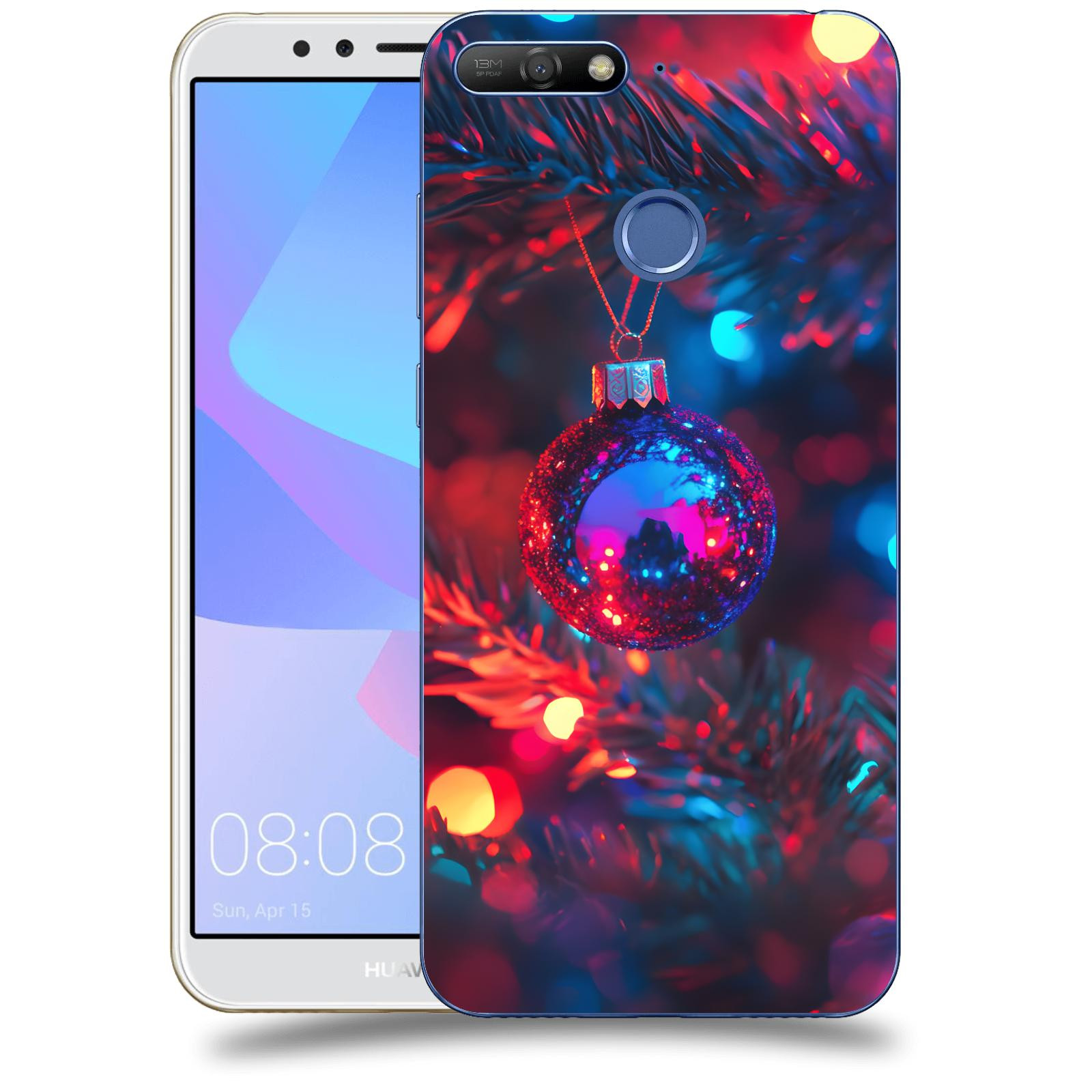 ACOVER Kryt na mobil Huawei Y6 Prime 2018 - Vánoční ozdoba