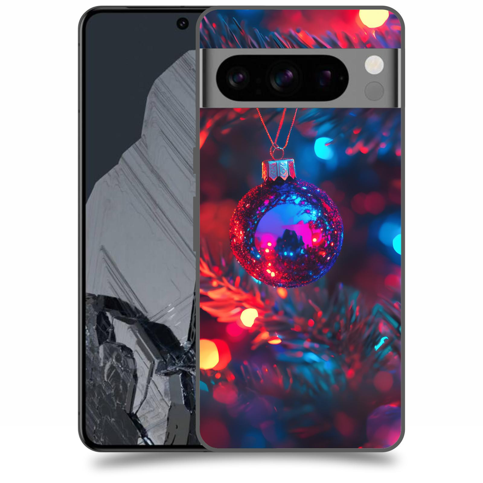 ACOVER Kryt na mobil Google Pixel 8 Pro - Vánoční ozdoba