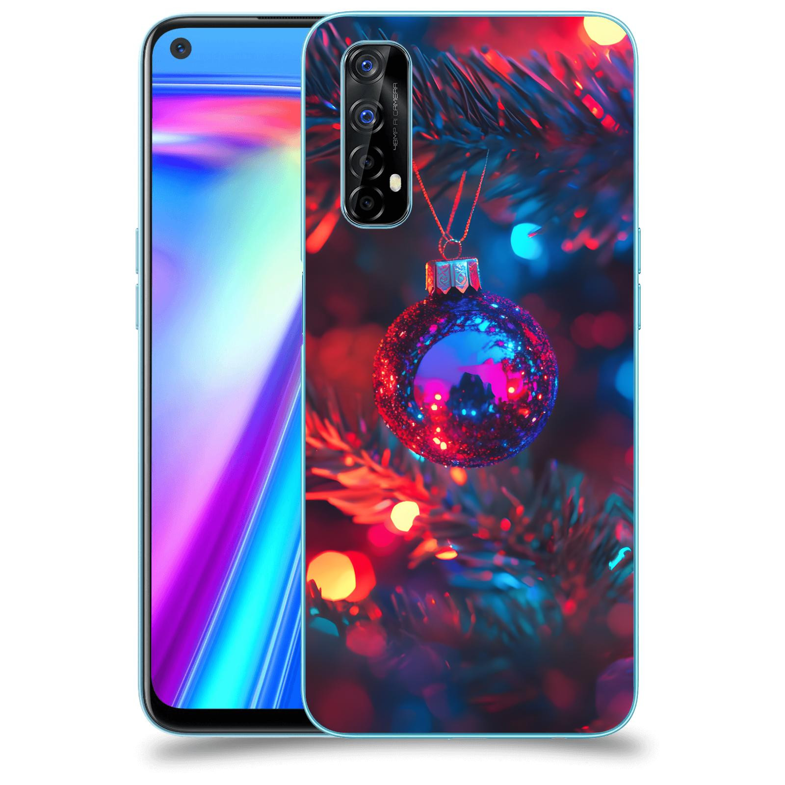 ACOVER Kryt na mobil Realme 7 - Vánoční ozdoba