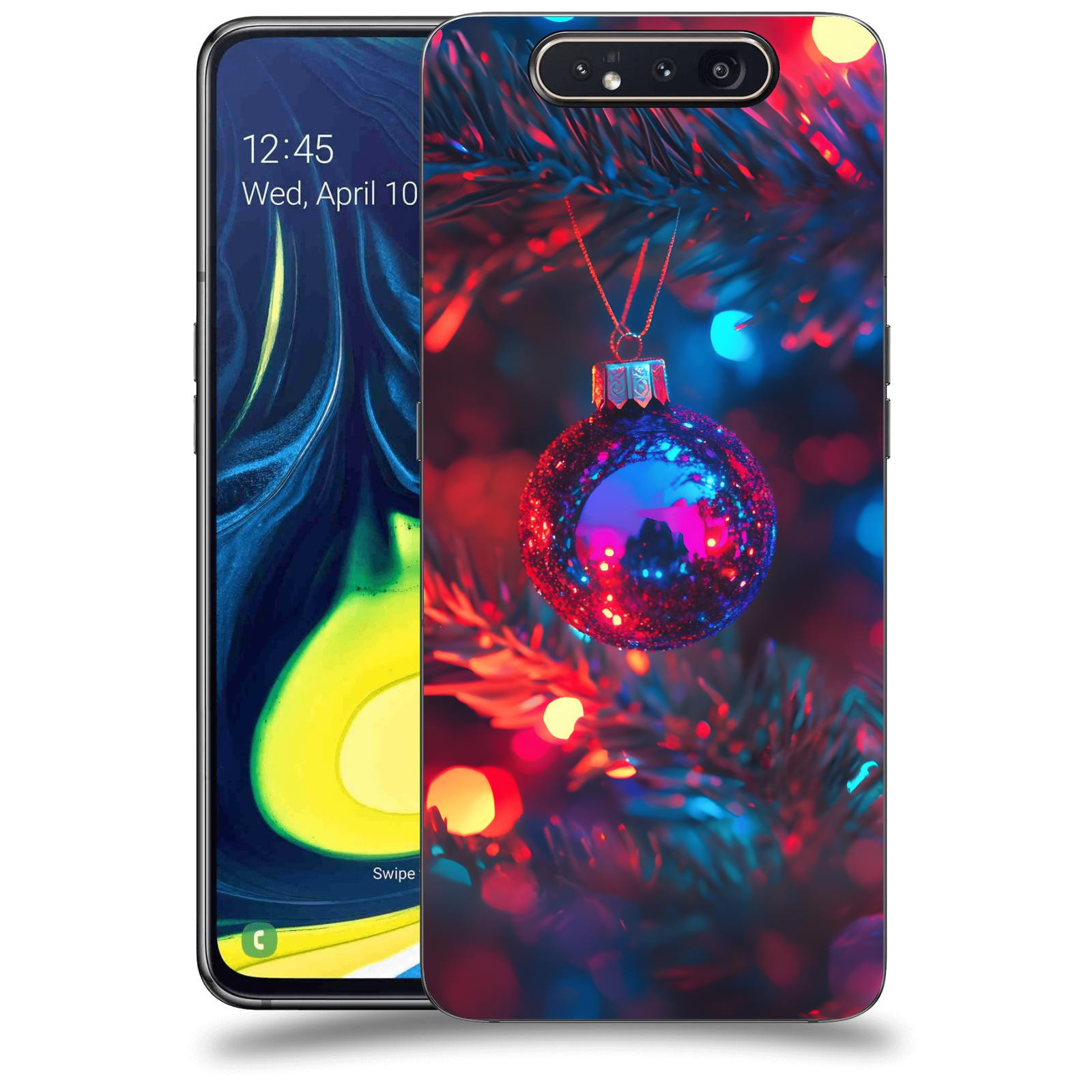 ACOVER Kryt na mobil Samsung Galaxy A80 A805F - Vánoční ozdoba