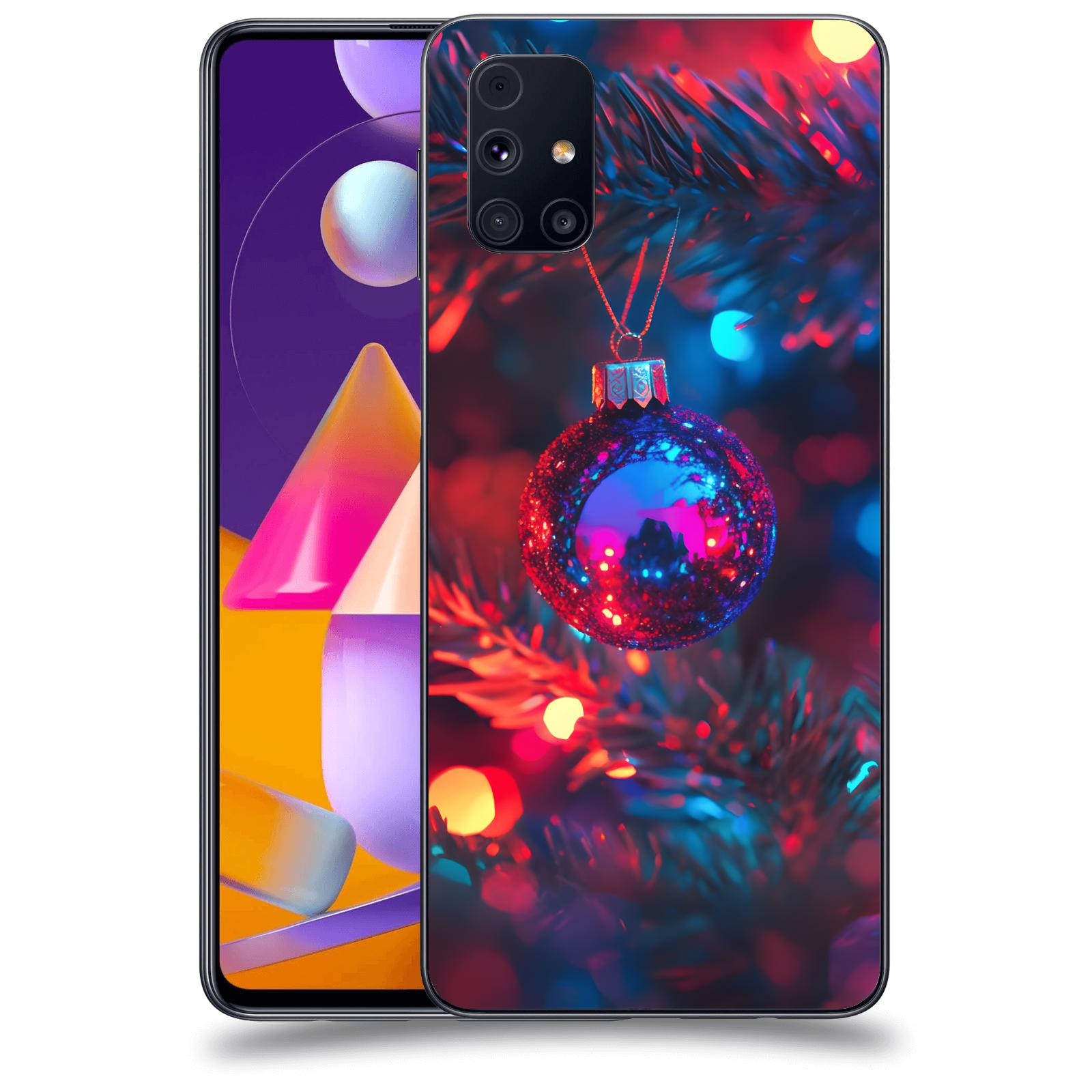 ACOVER Kryt na mobil Samsung Galaxy M31s - Vánoční ozdoba