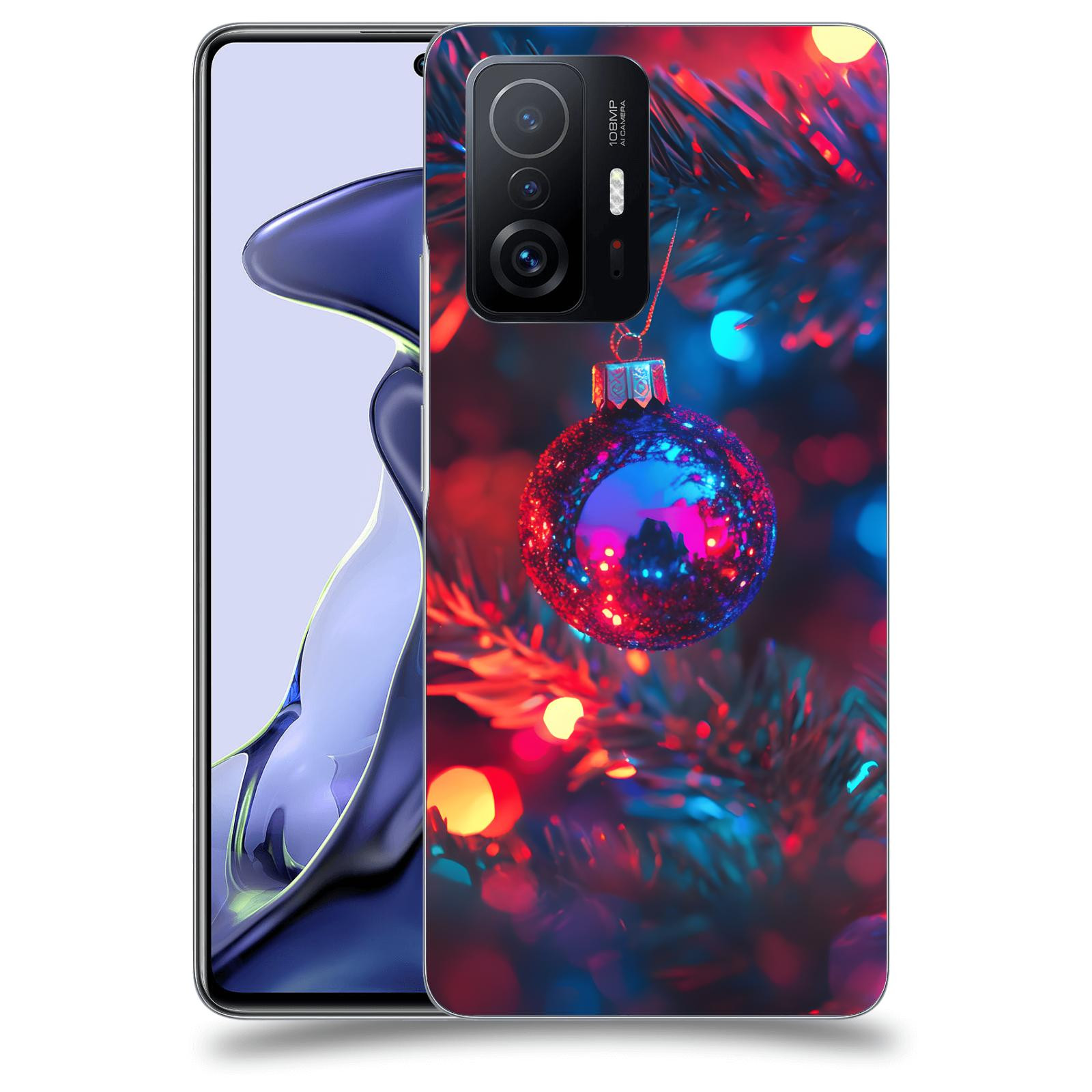 ACOVER Kryt na mobil Xiaomi 11T - Vánoční ozdoba