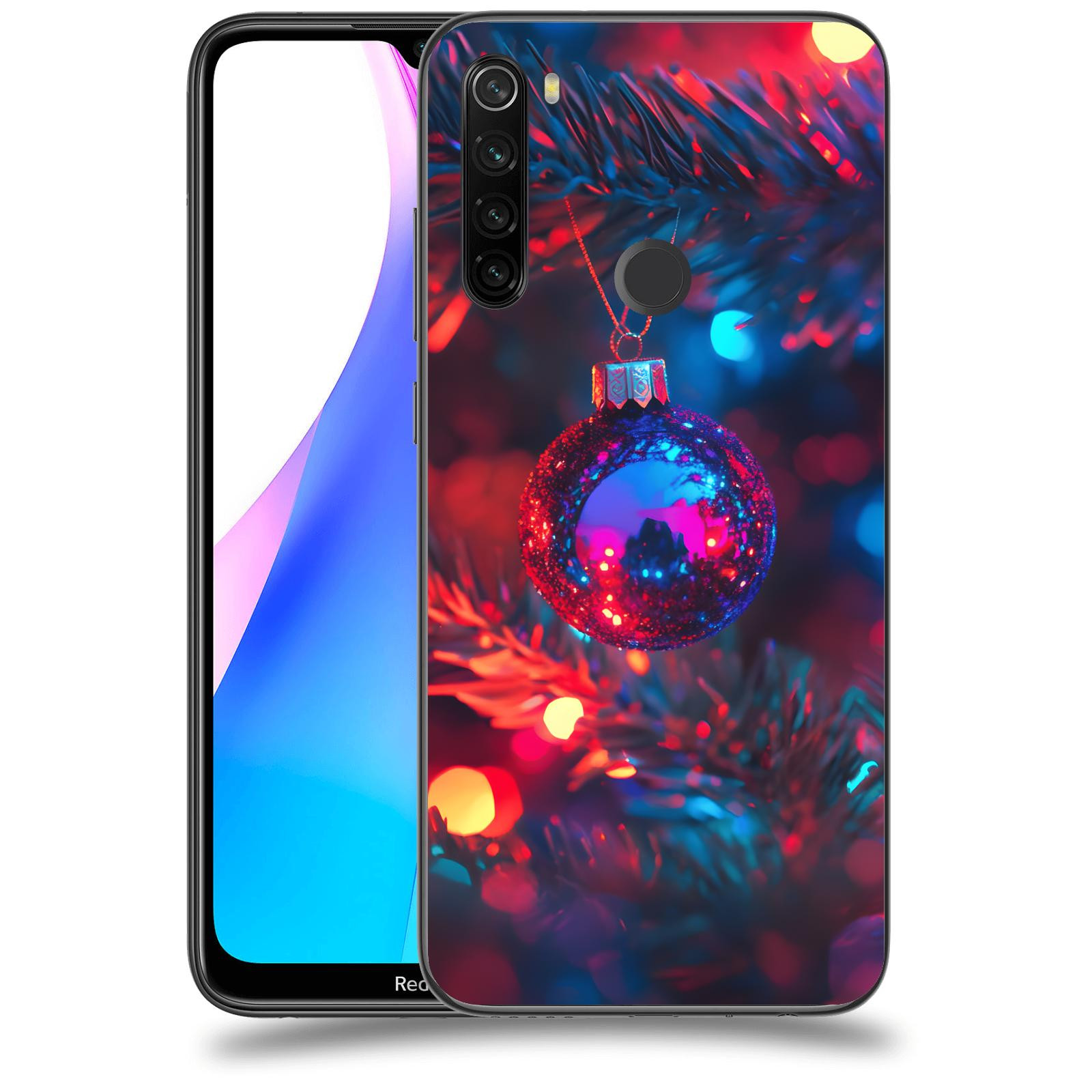 ACOVER Kryt na mobil Xiaomi Redmi Note 8T - Vánoční ozdoba