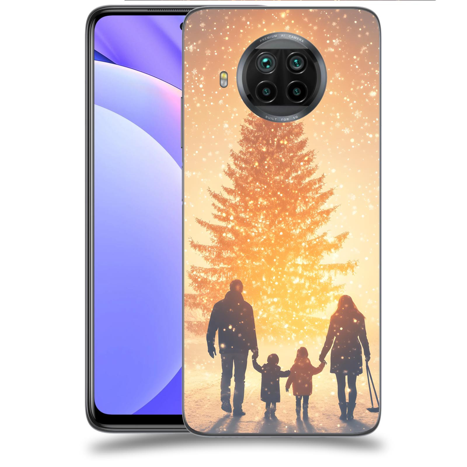ACOVER Kryt na mobil Xiaomi Mi 10T Lite - Family at the Christmas tree