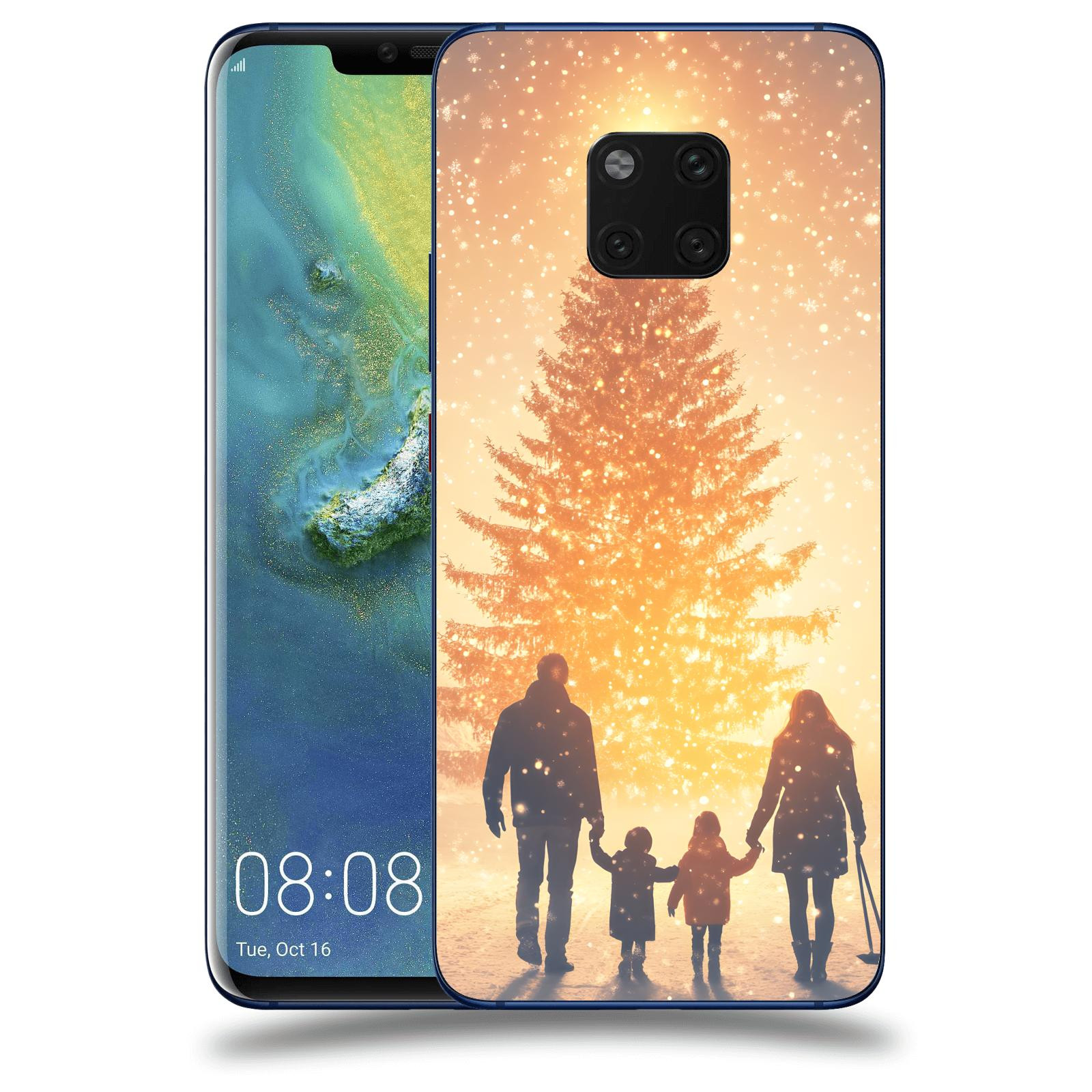 ACOVER Kryt na mobil Huawei Mate 20 Pro - Family at the Christmas tree