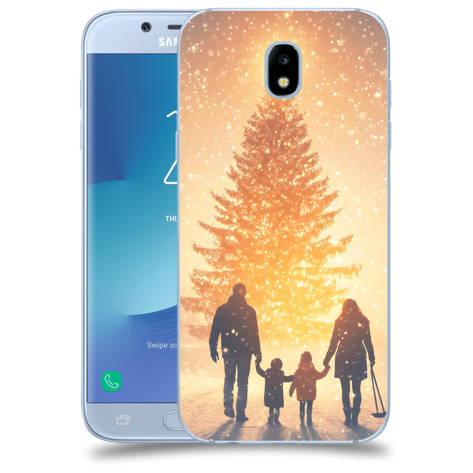 ACOVER Kryt na mobil Samsung Galaxy J5 2017 J530F - Family at the Christmas tree