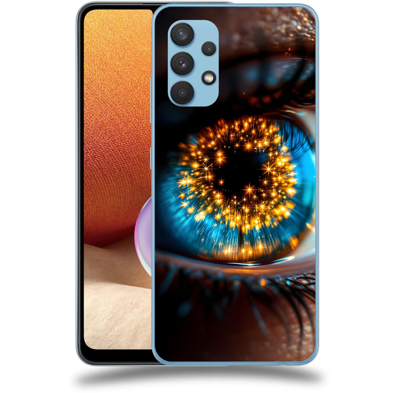 ACOVER Kryt na mobil Samsung Galaxy A32 4G SM-A325F - Sparkle in the eye
