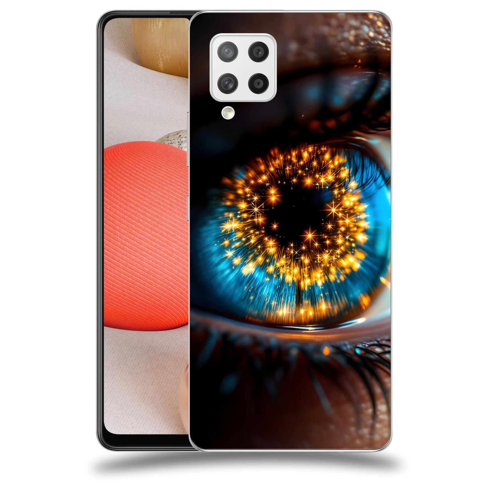 ACOVER Kryt na mobil Samsung Galaxy A42 A426B - Sparkle in the eye