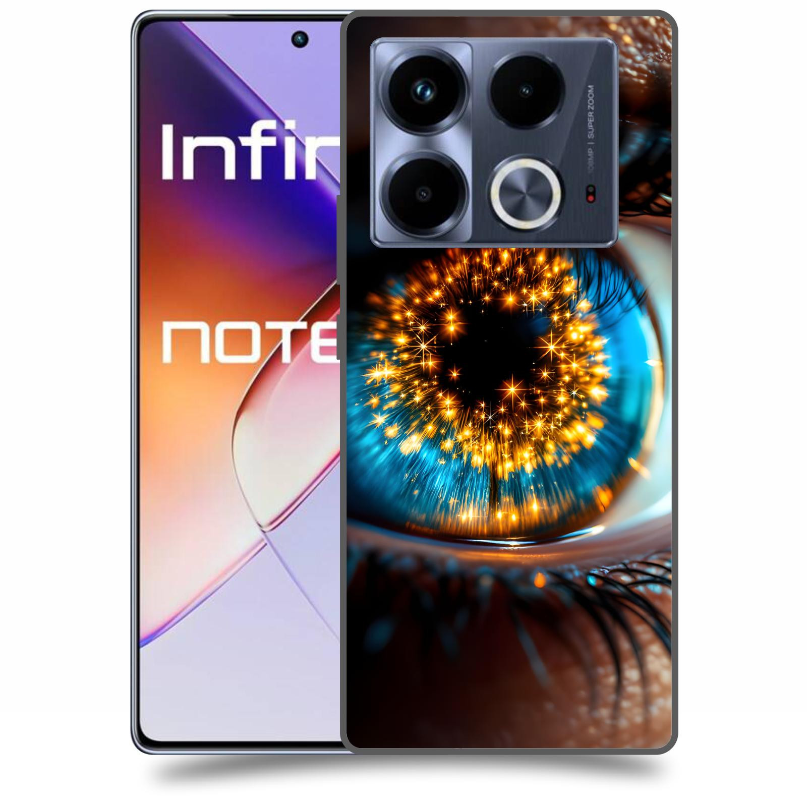 ACOVER Kryt na mobil Infinix Note 40 - Sparkle in the eye
