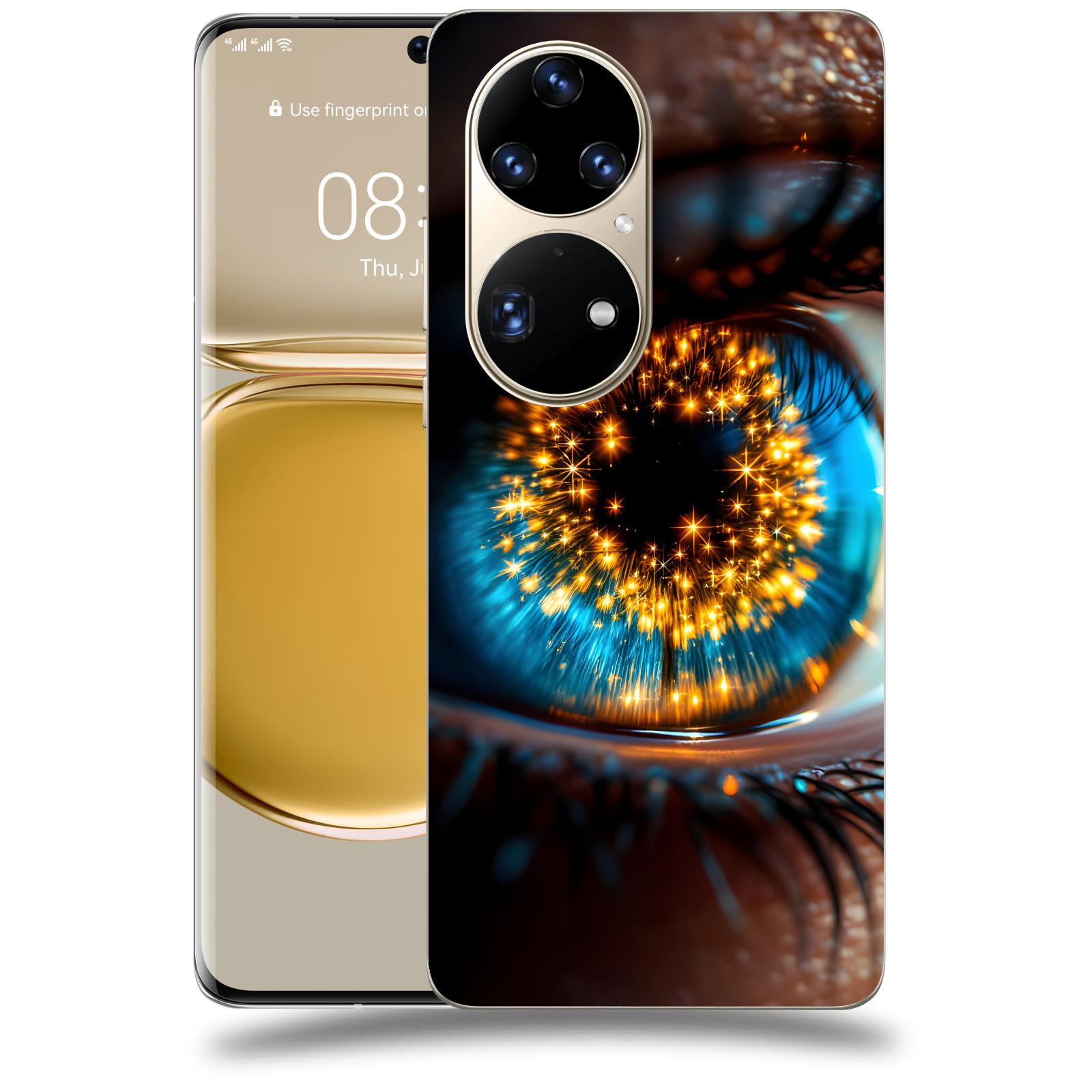 ACOVER Kryt na mobil Huawei P50 - Sparkle in the eye