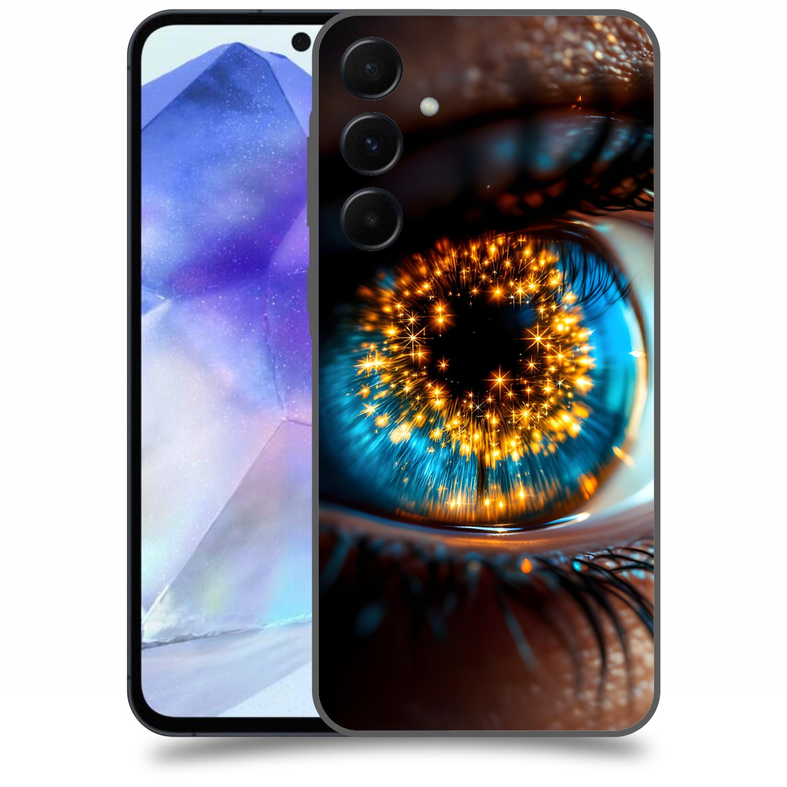 ACOVER Kryt na mobil Samsung Galaxy A55 5G - Sparkle in the eye
