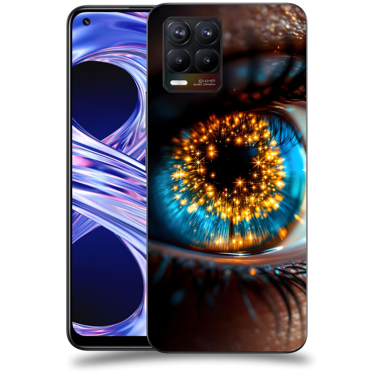 ACOVER Kryt na mobil Realme 8 - Sparkle in the eye