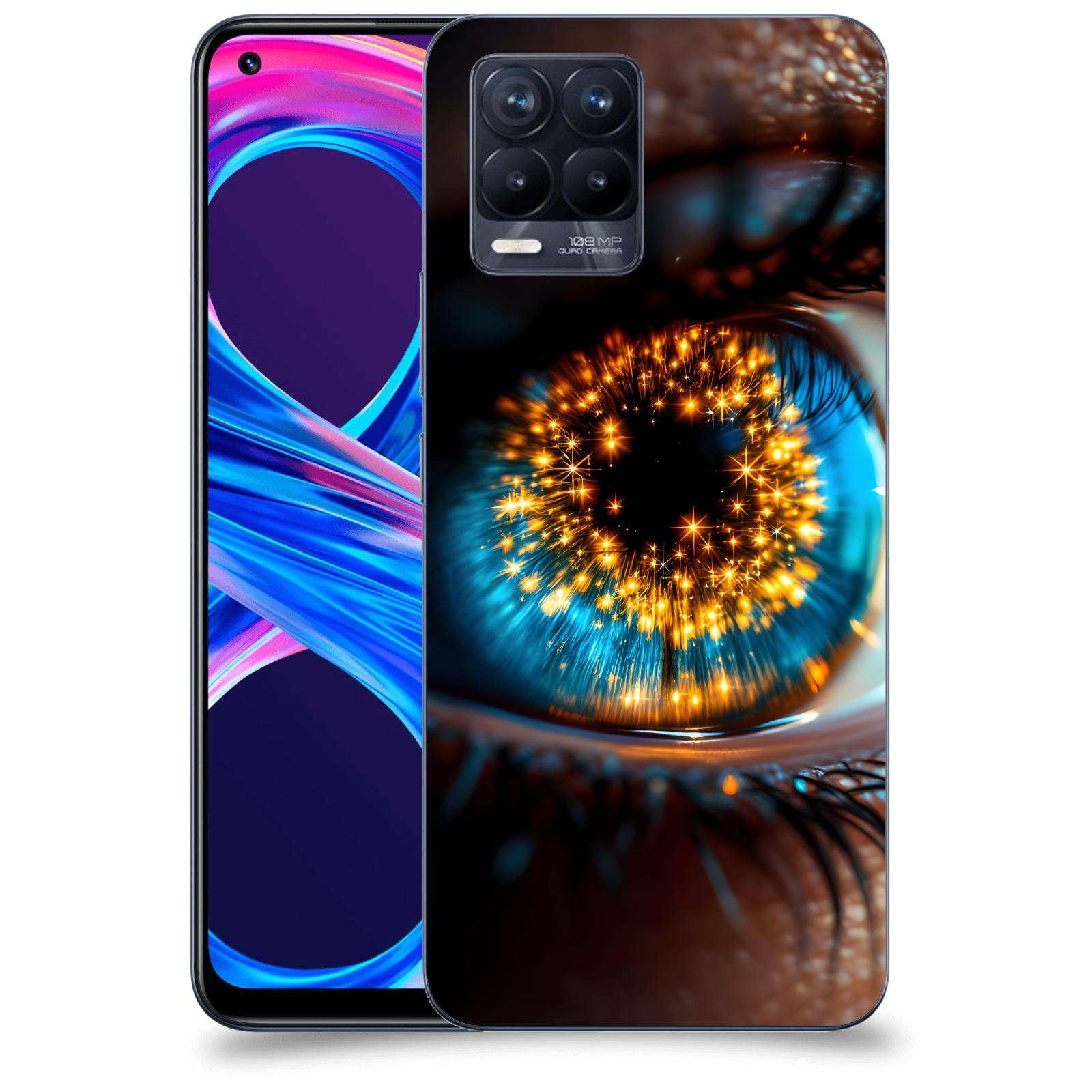 ACOVER Kryt na mobil Realme 8 Pro - Sparkle in the eye