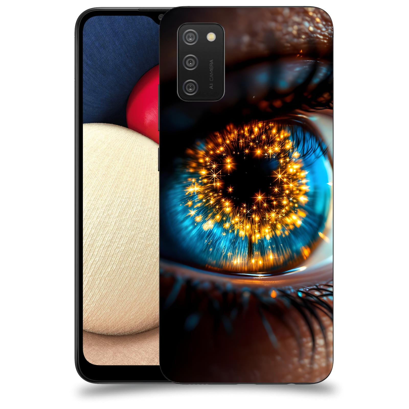 ACOVER Kryt na mobil Samsung Galaxy A02s A025G - Sparkle in the eye
