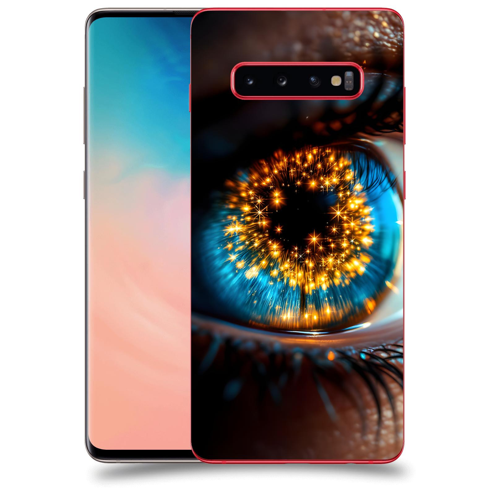 ACOVER Kryt na mobil Samsung Galaxy S10 Plus G975 - Sparkle in the eye