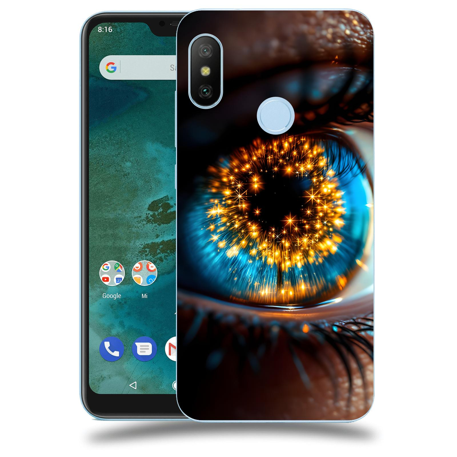 ACOVER Kryt na mobil Xiaomi Mi A2 Lite - Sparkle in the eye