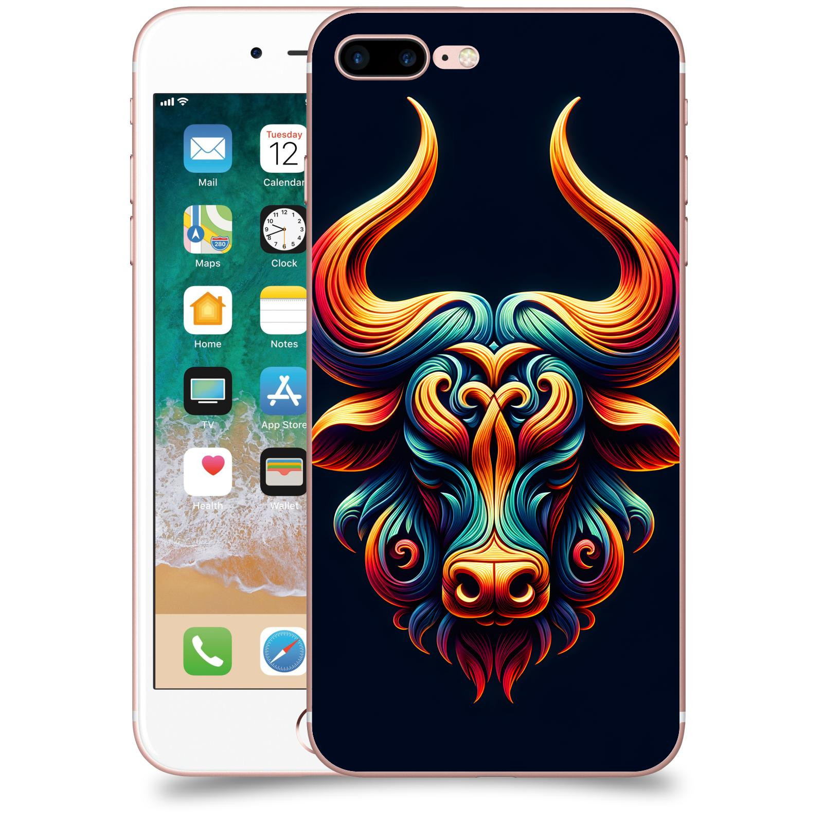ACOVER Kryt na mobil Apple iPhone 7 Plus - Býk