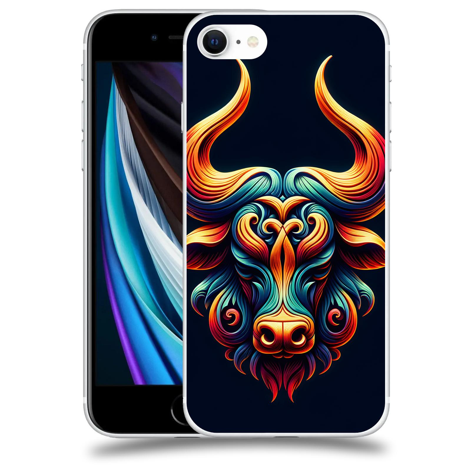 ACOVER Kryt na mobil Apple iPhone SE 2020 - Býk