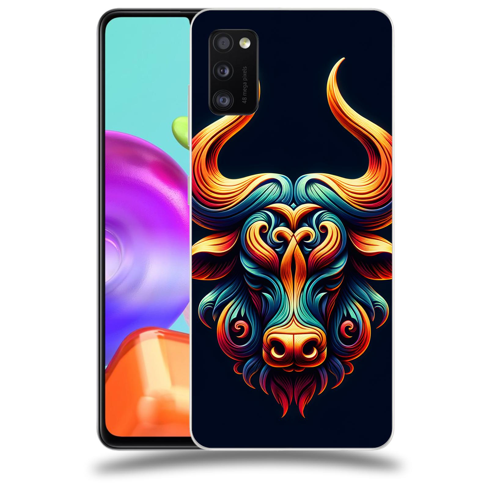 ACOVER Kryt na mobil Samsung Galaxy A41 A415F - Býk