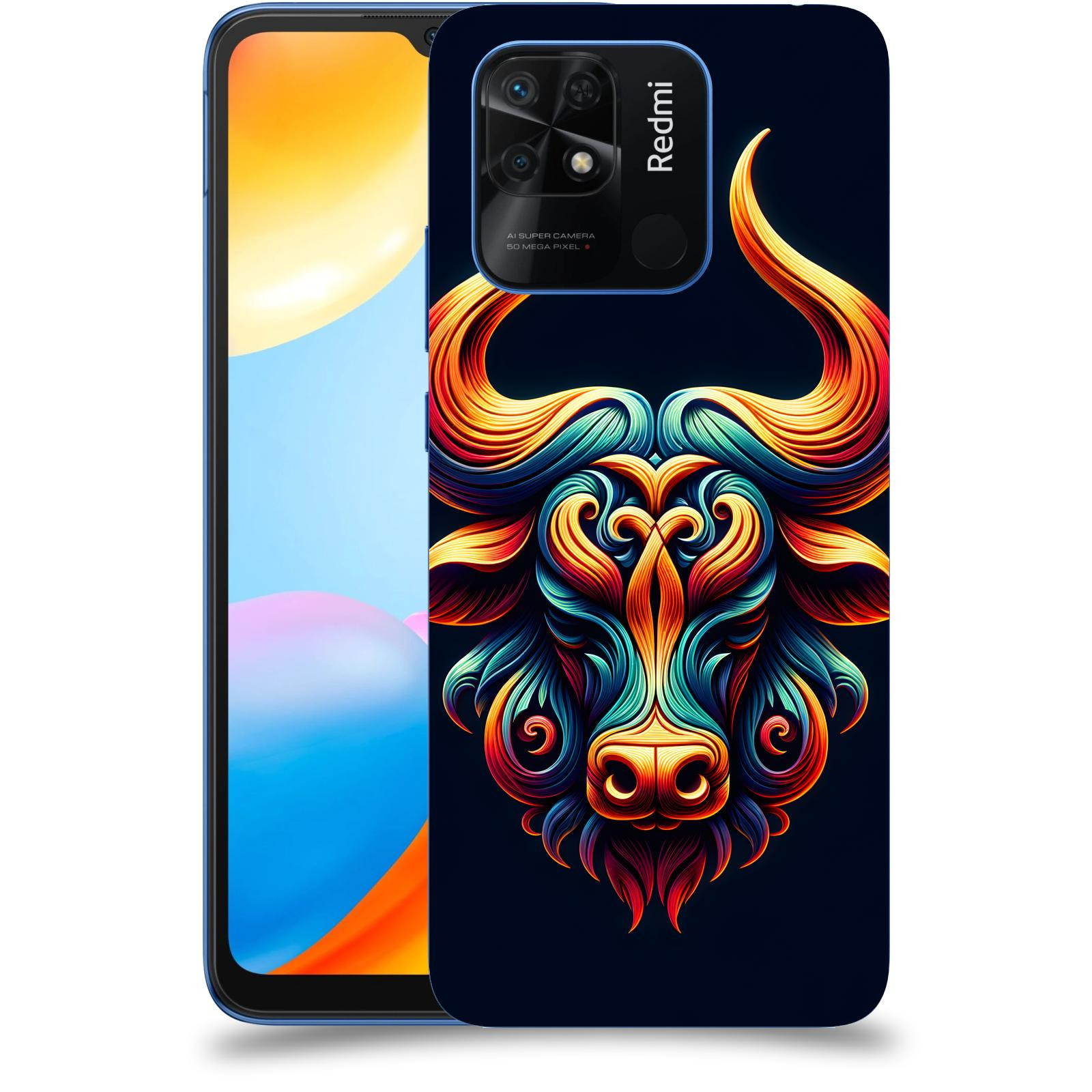 ACOVER Kryt na mobil Xiaomi Redmi 10C - Býk
