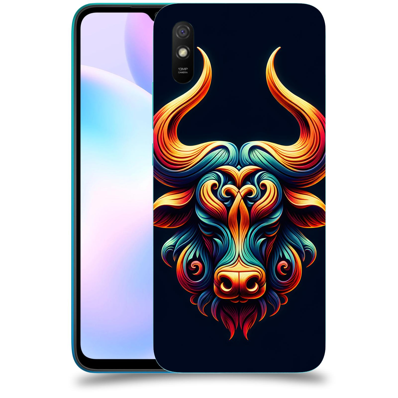 ACOVER Kryt na mobil Xiaomi Redmi 9AT - Býk