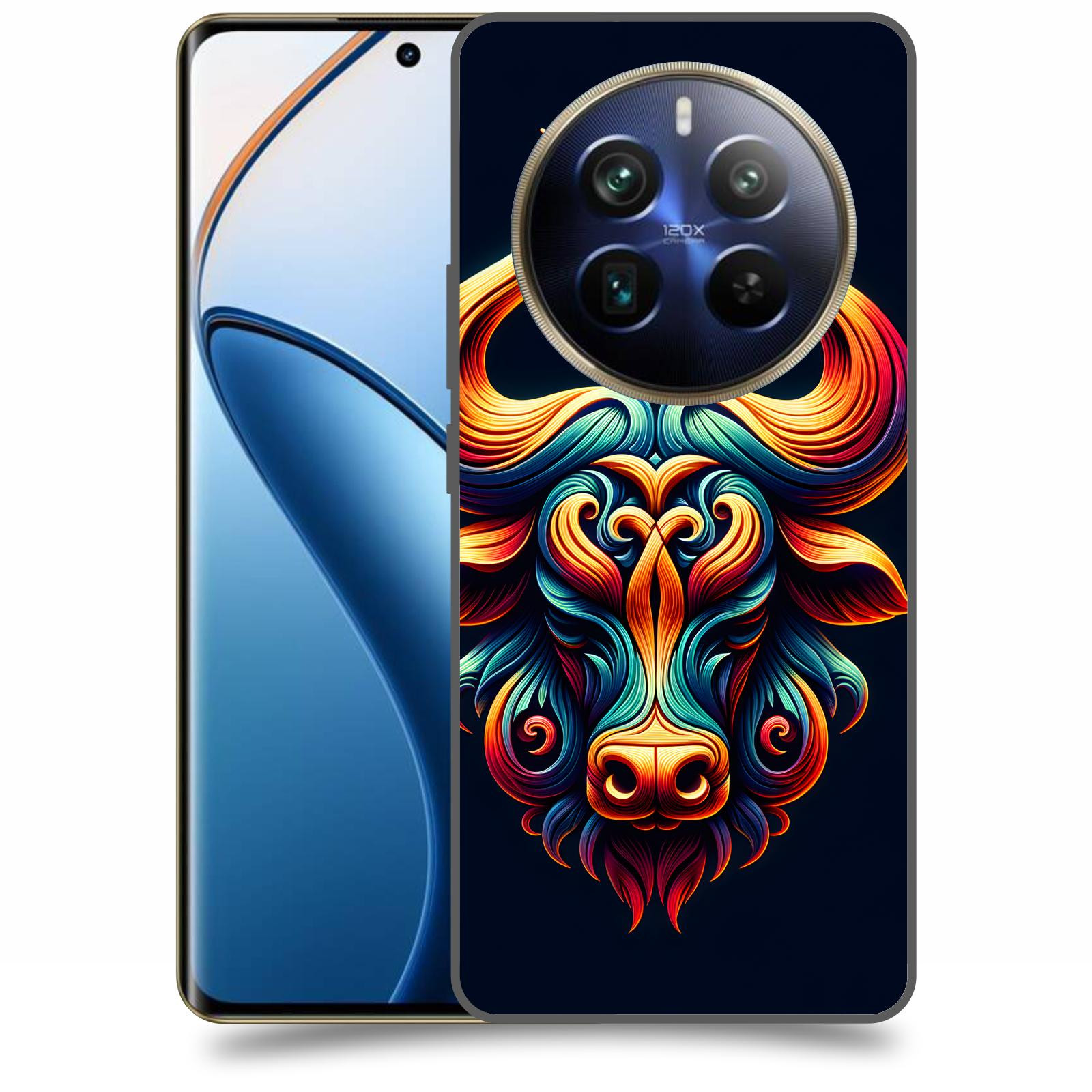 ACOVER Kryt na mobil Realme 12 pro+ 5g - Býk