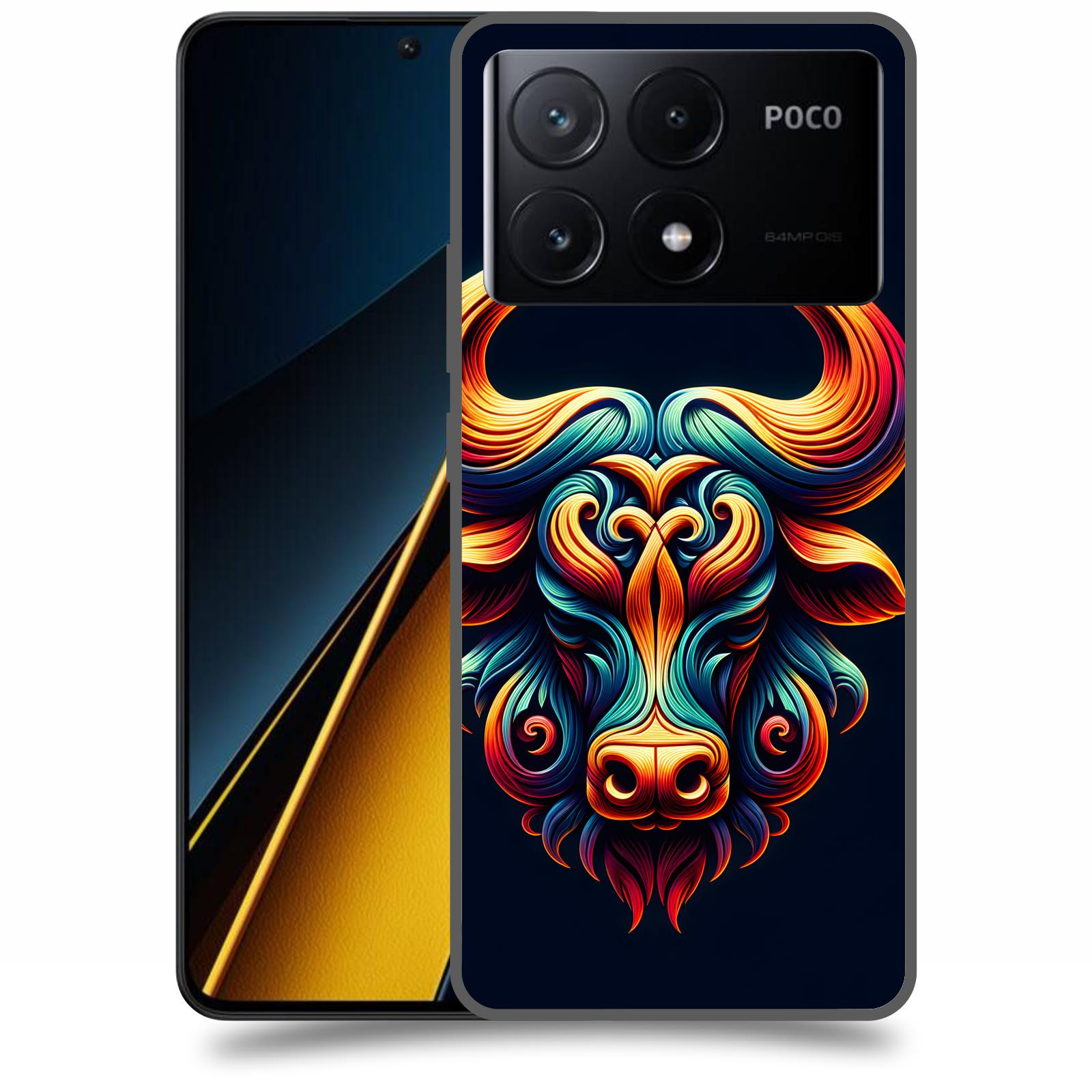 ACOVER Kryt na mobil Poco X6 Pro 5G - Býk