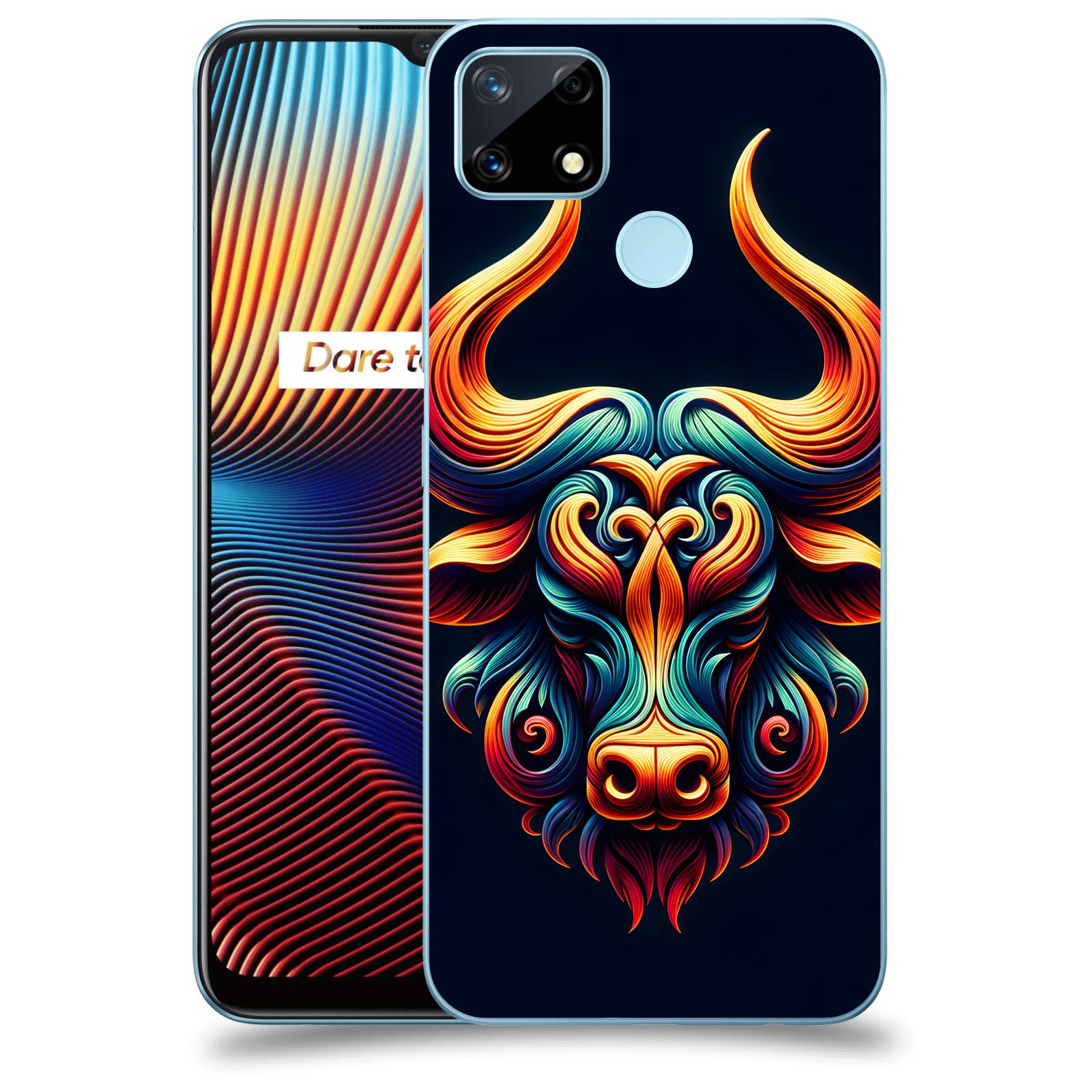 ACOVER Kryt na mobil Realme 7i - Býk