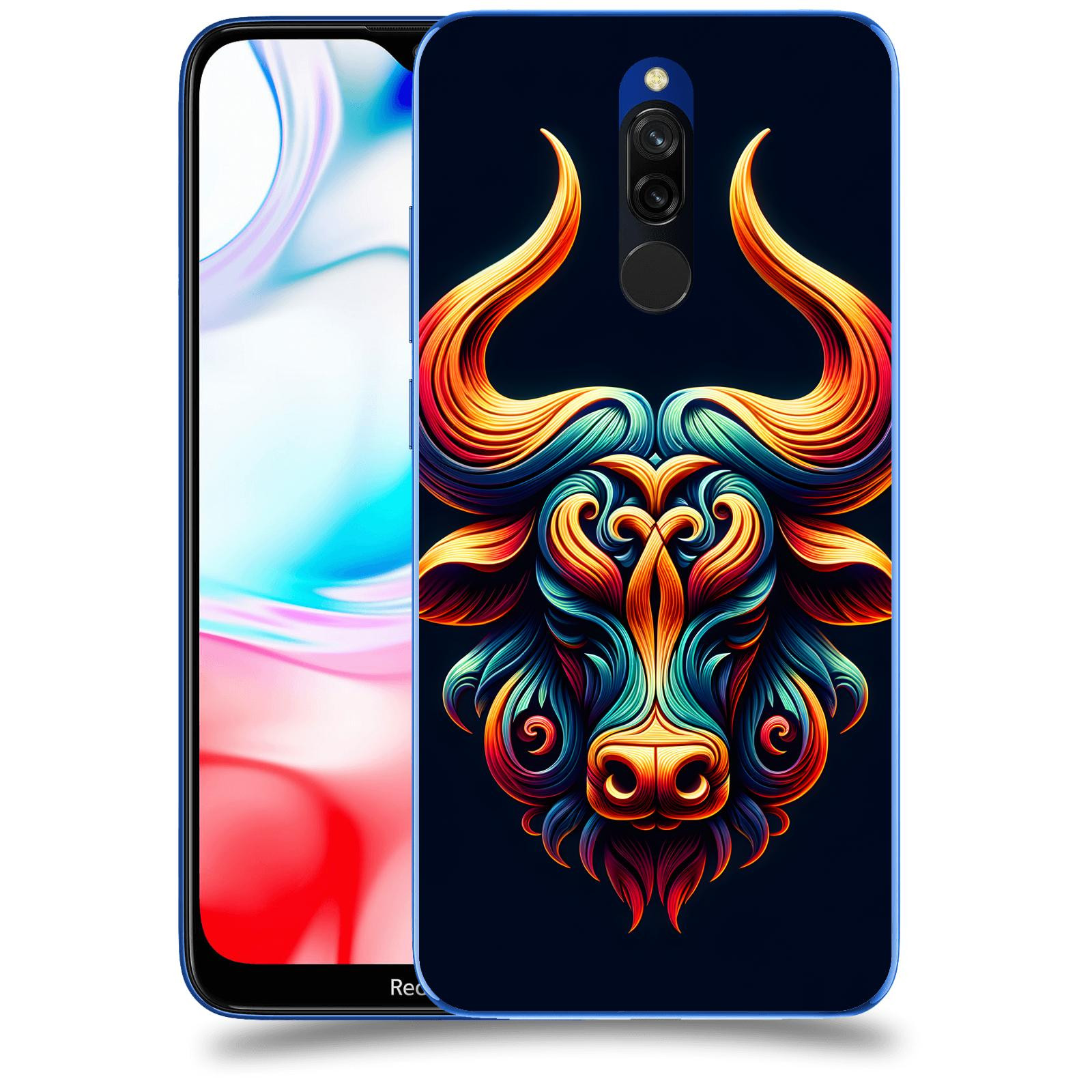 ACOVER Kryt na mobil Xiaomi Redmi 8 - Býk