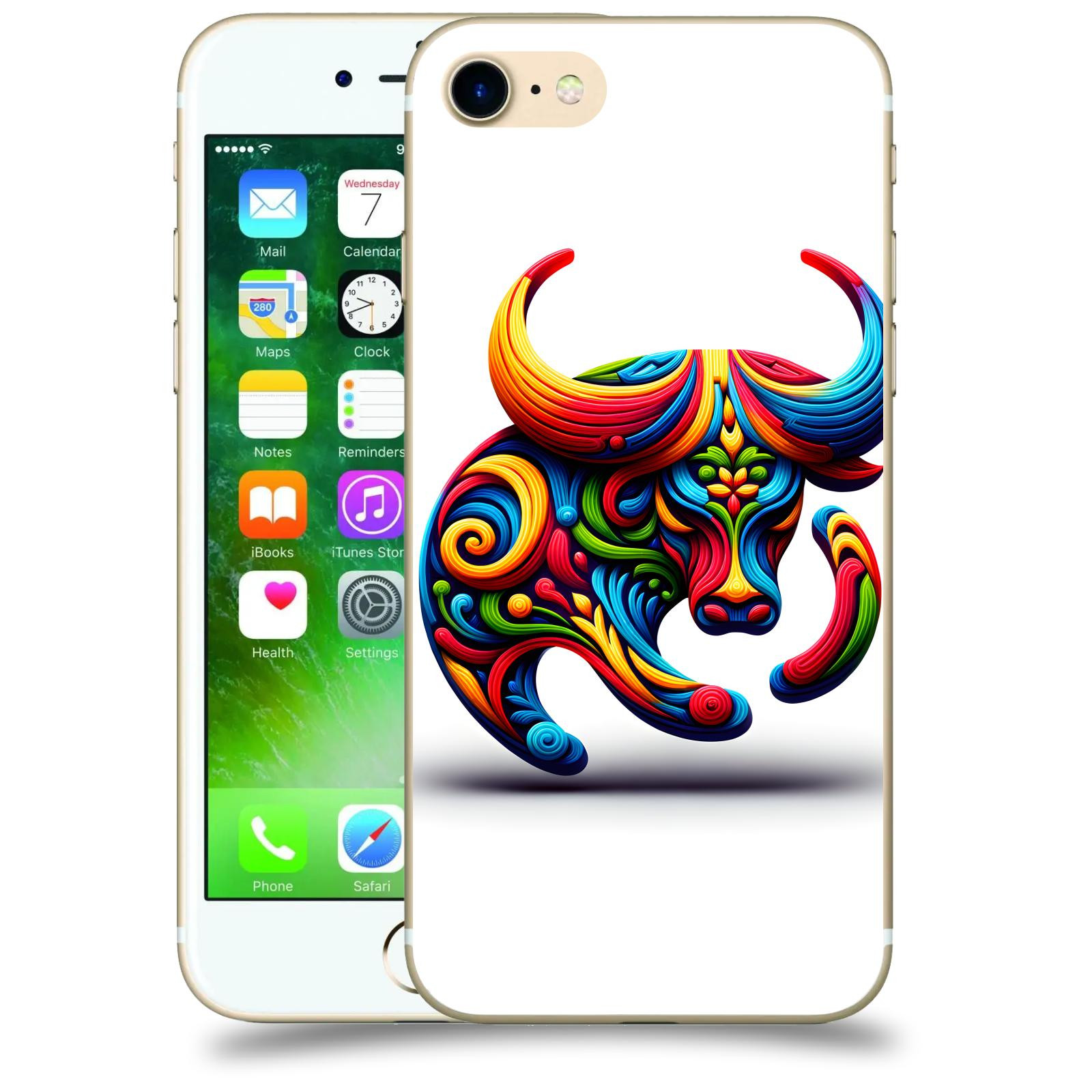 ACOVER Kryt na mobil Apple iPhone 7 - Býk 2