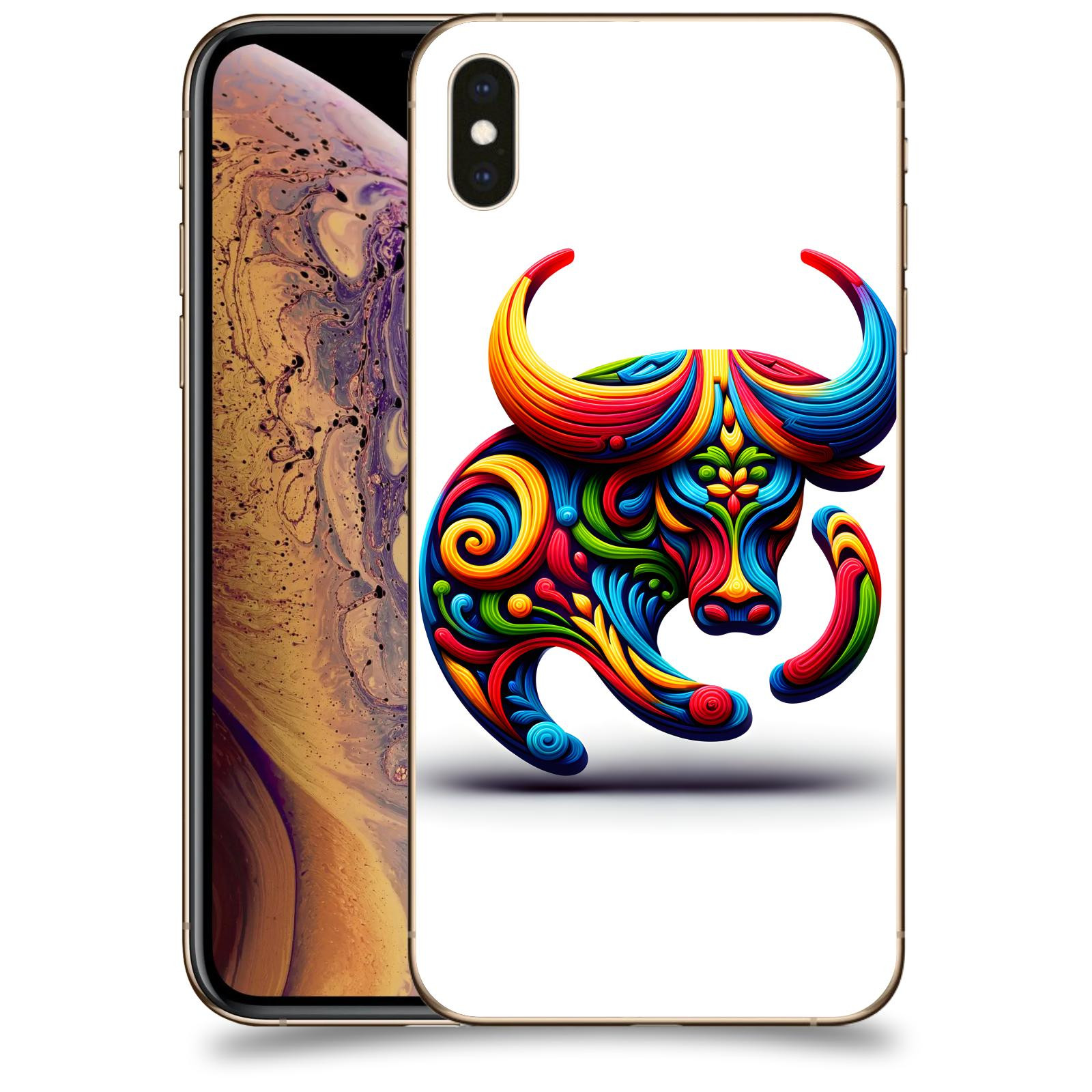 ACOVER Kryt na mobil Apple iPhone XS Max - Býk 2