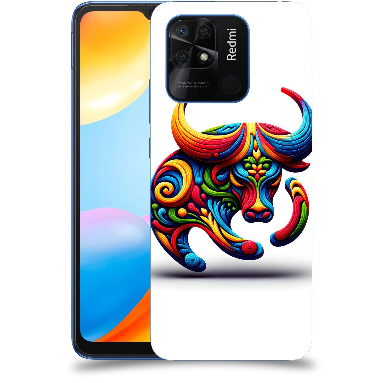 ACOVER Kryt na mobil Xiaomi Redmi 10C - Býk 2
