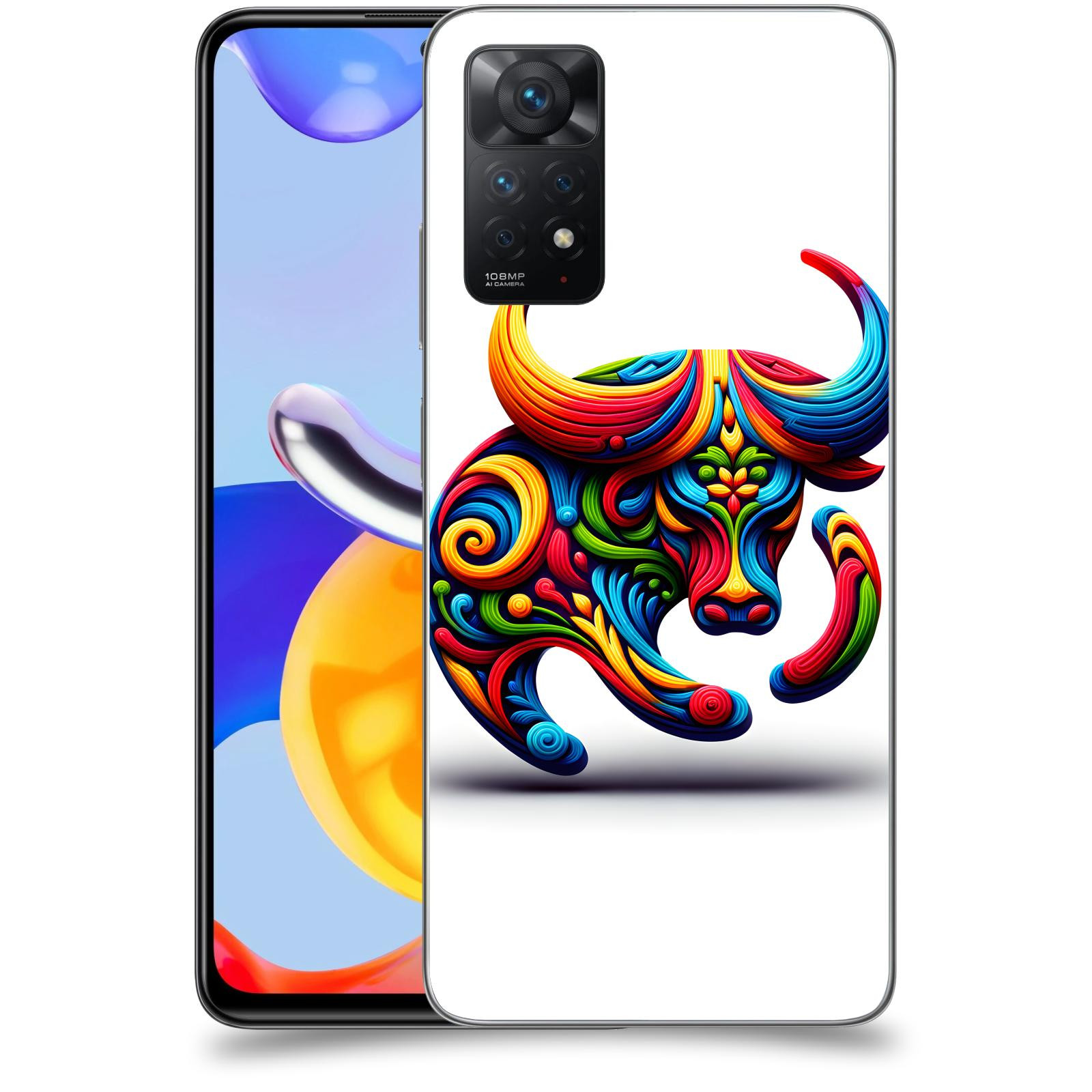 ACOVER Kryt na mobil Xiaomi Redmi Note 11 Pro - Býk 2