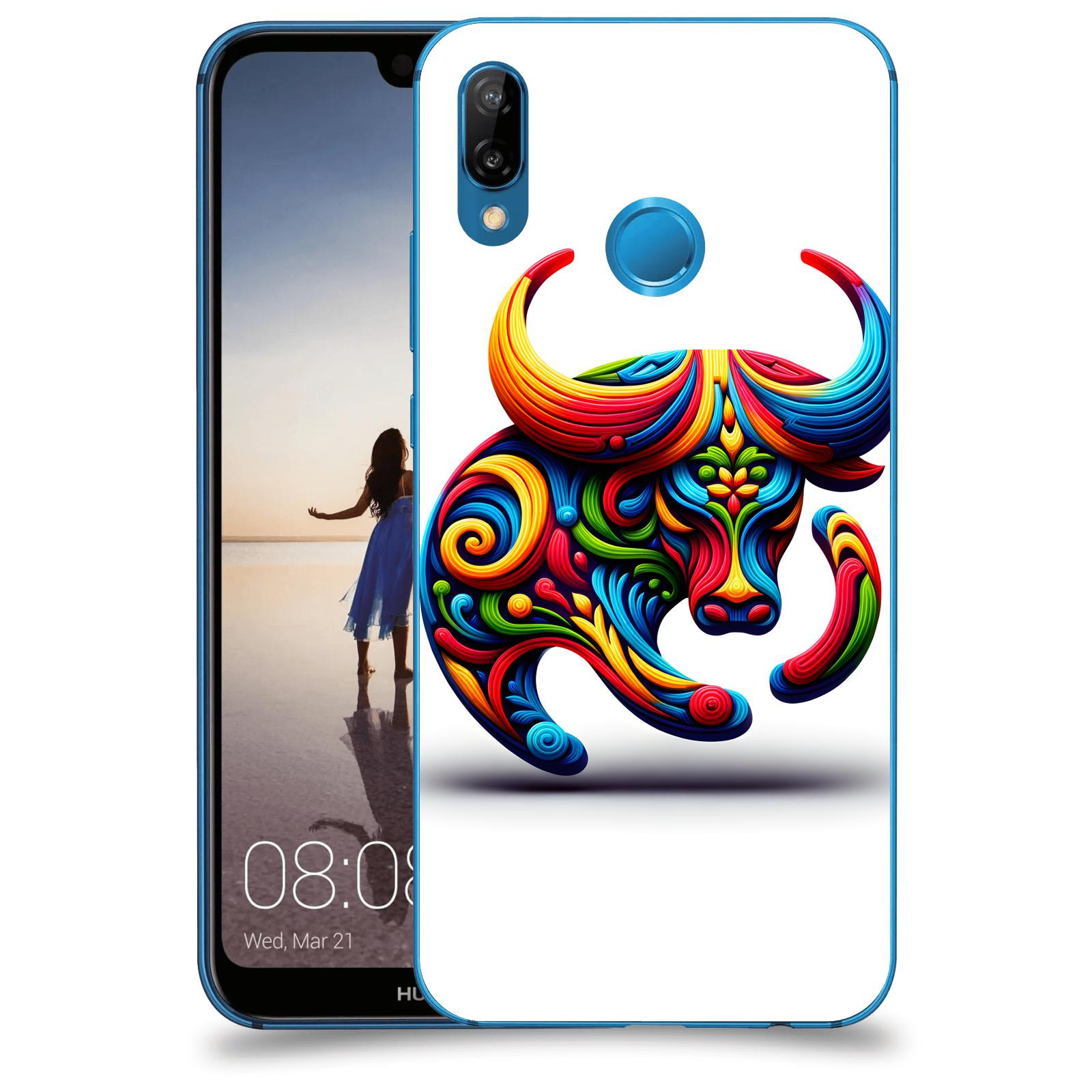 ACOVER Kryt na mobil Huawei P20 Lite - Býk 2