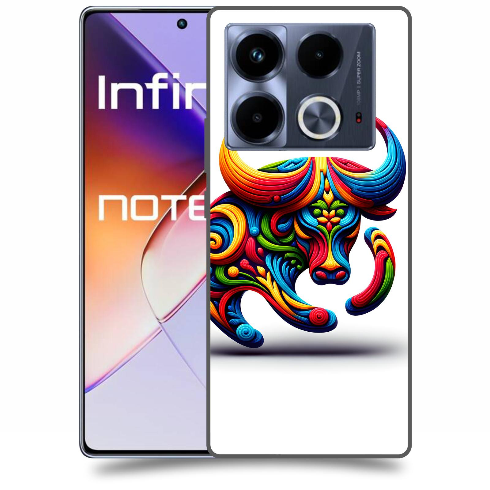 ACOVER Kryt na mobil Infinix Note 40 - Býk 2