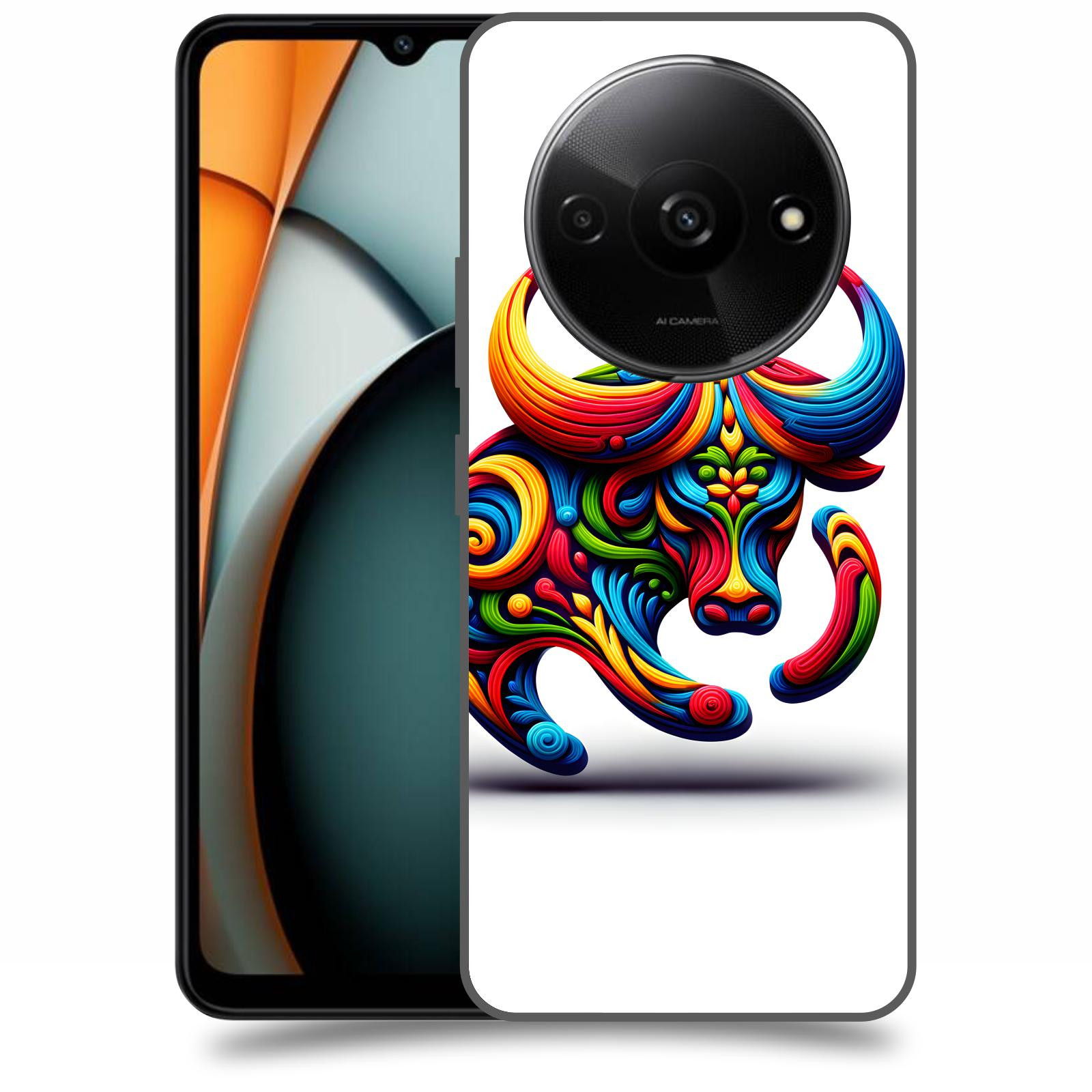 ACOVER Kryt na mobil Xiaomi Redmi A3 - Býk 2