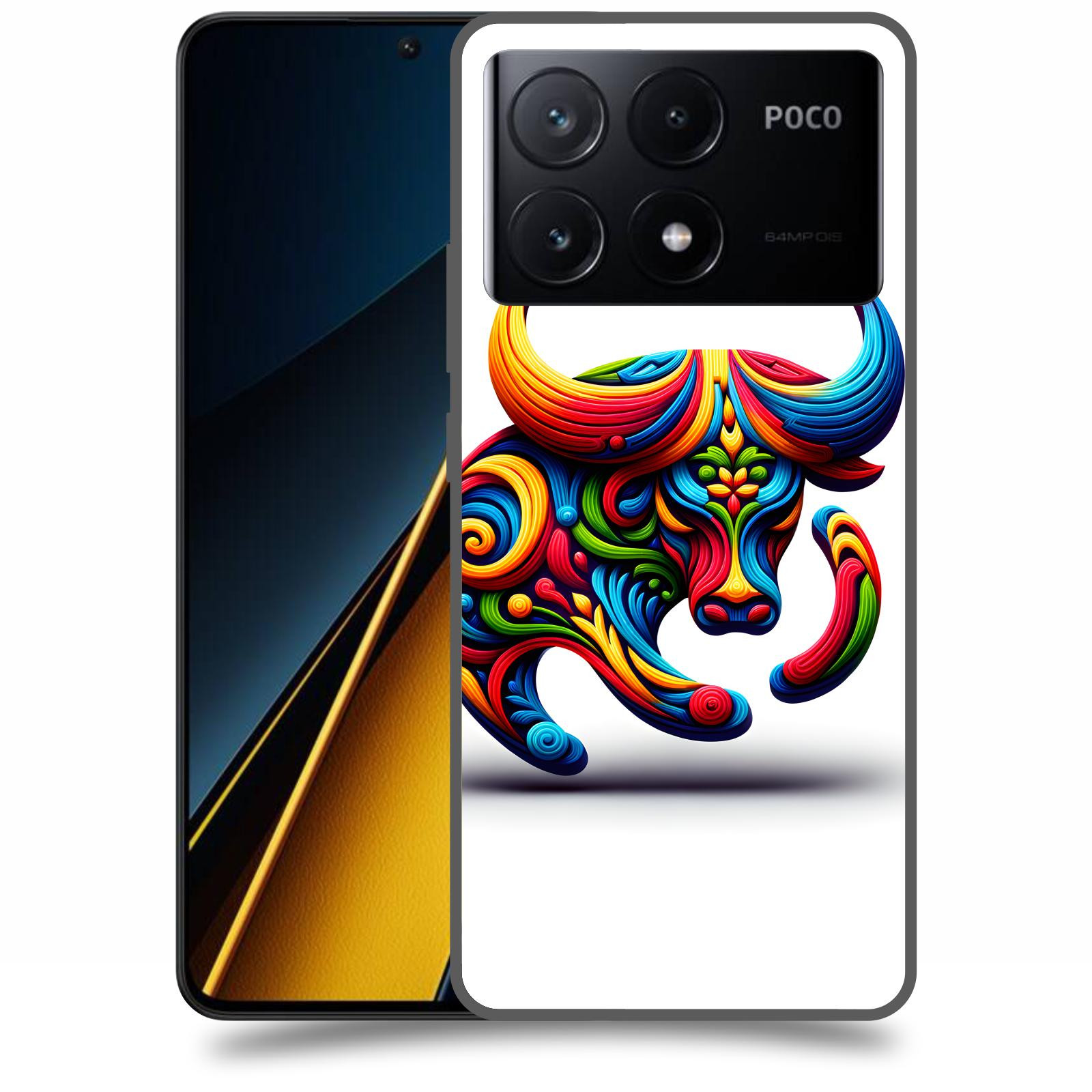 ACOVER Kryt na mobil Poco X6 Pro 5G - Býk 2