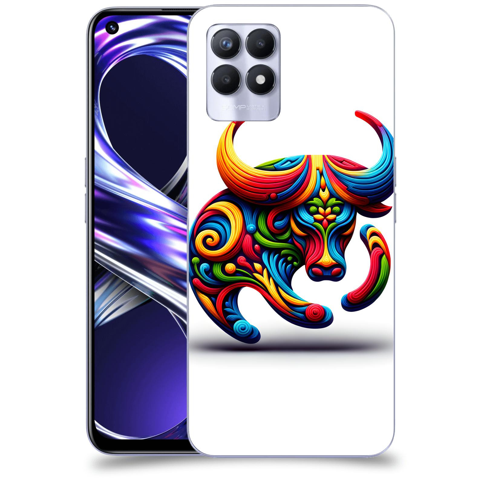 ACOVER Kryt na mobil Realme 8i - Býk 2
