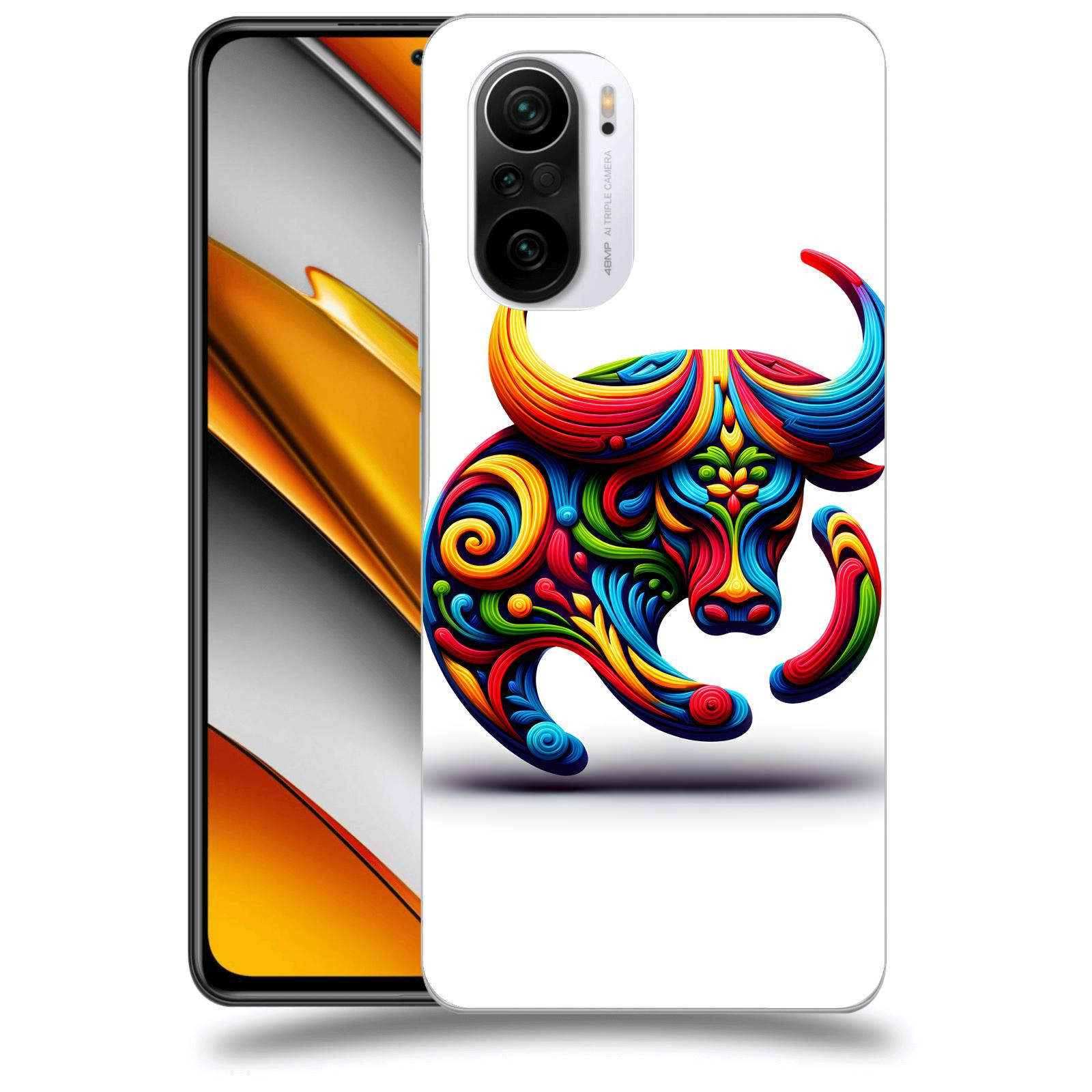 ACOVER Kryt na mobil Xiaomi Poco F3 - Býk 2
